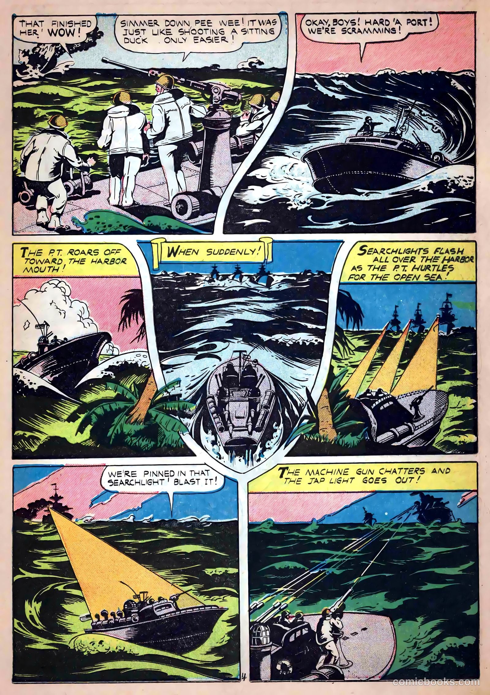 Captain Aero Comics #22 (1945) — page 35 of 52