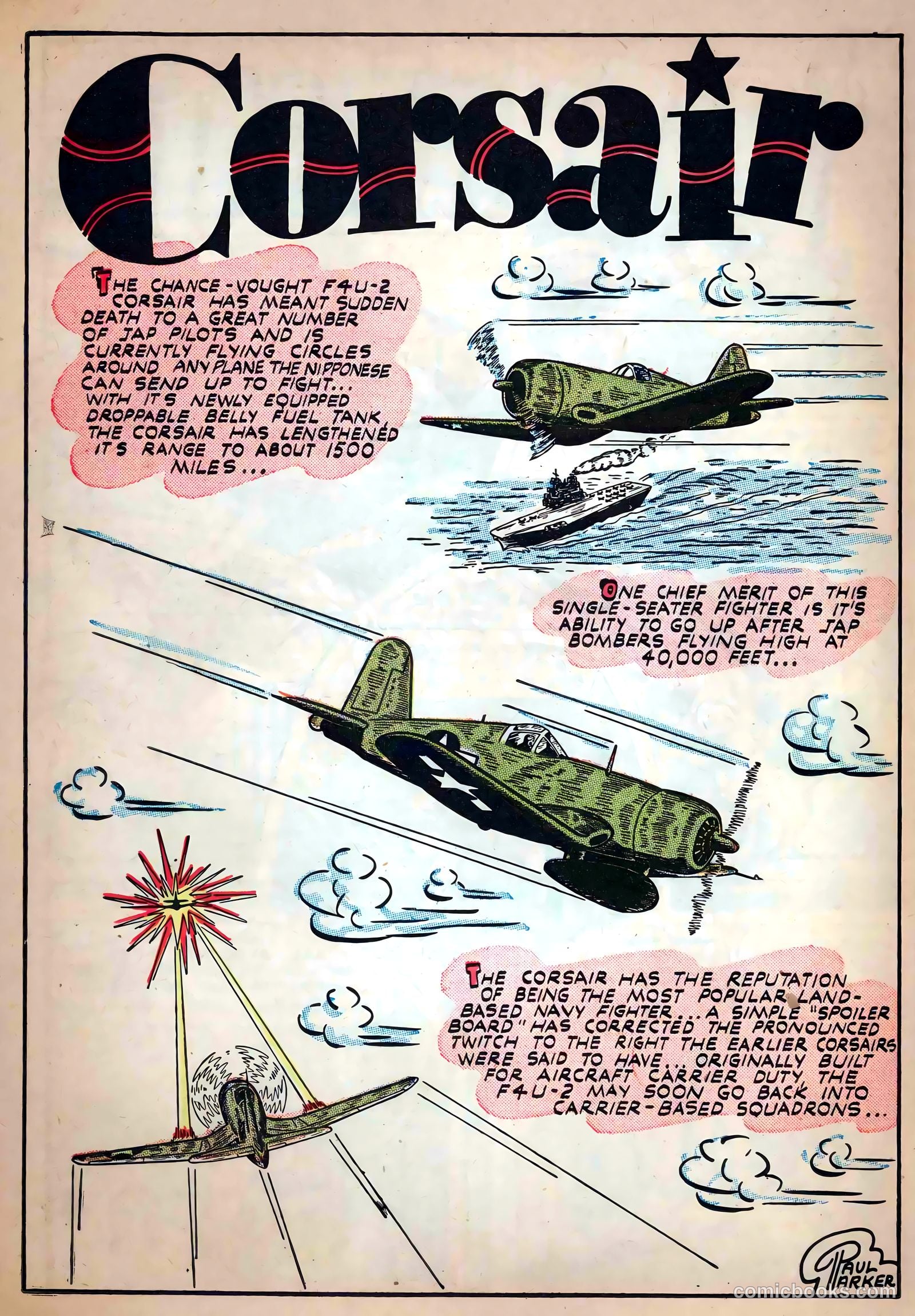Captain Aero Comics #22 (1945) — page 38 of 52