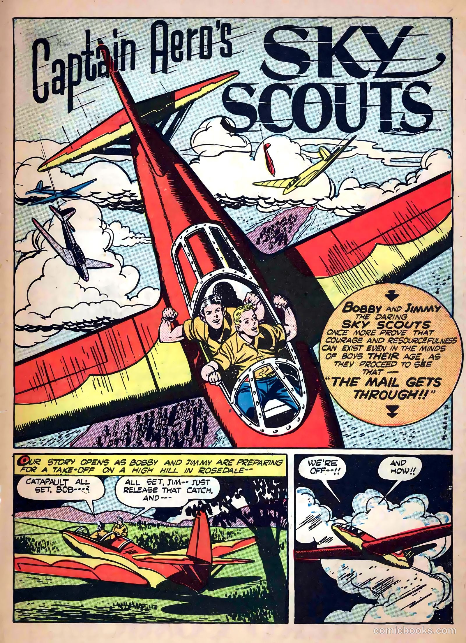 Captain Aero Comics #22 (1945) — page 45 of 52