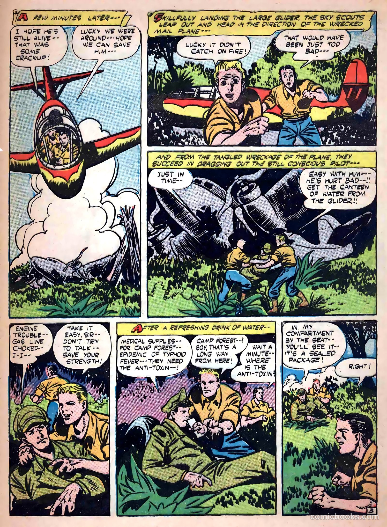 Captain Aero Comics #22 (1945) — page 47 of 52