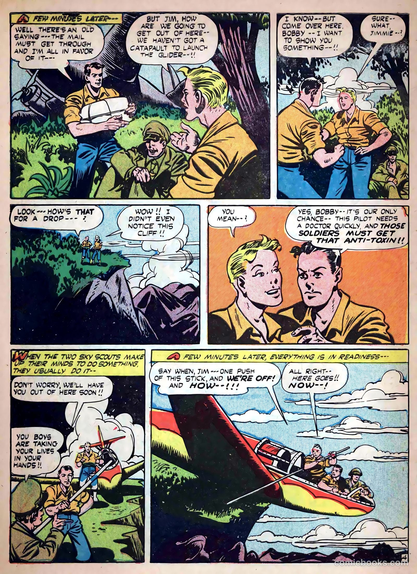Captain Aero Comics #22 (1945) — page 48 of 52