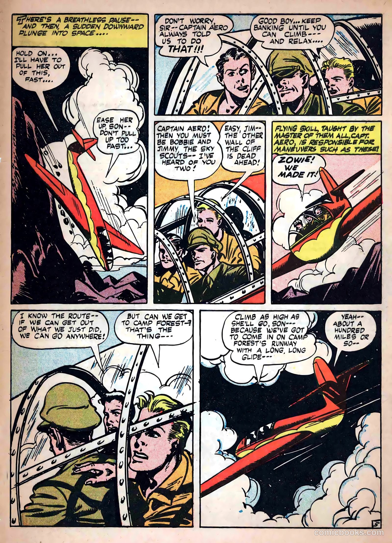 Captain Aero Comics #22 (1945) — page 49 of 52