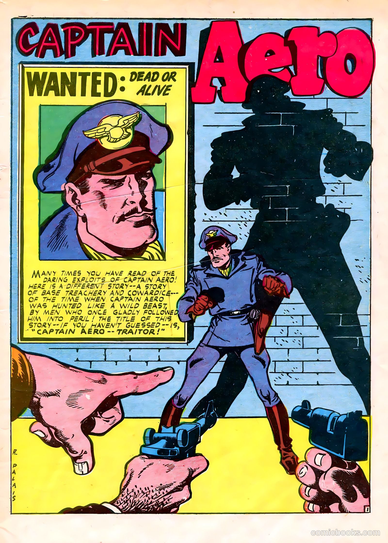 Captain Aero Comics #23 (1945) — page 3 of 52