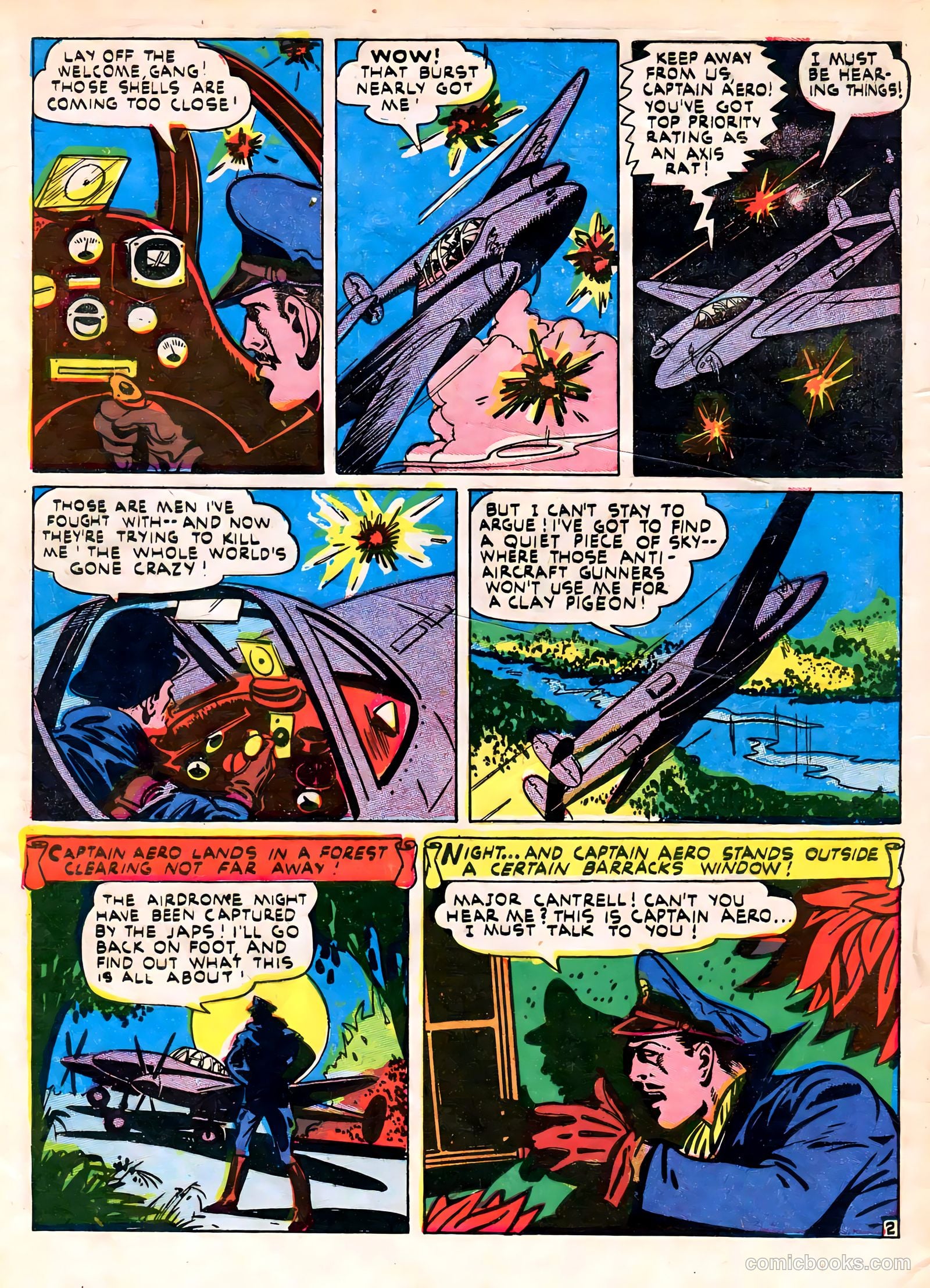 Captain Aero Comics #23 (1945) — page 4 of 52
