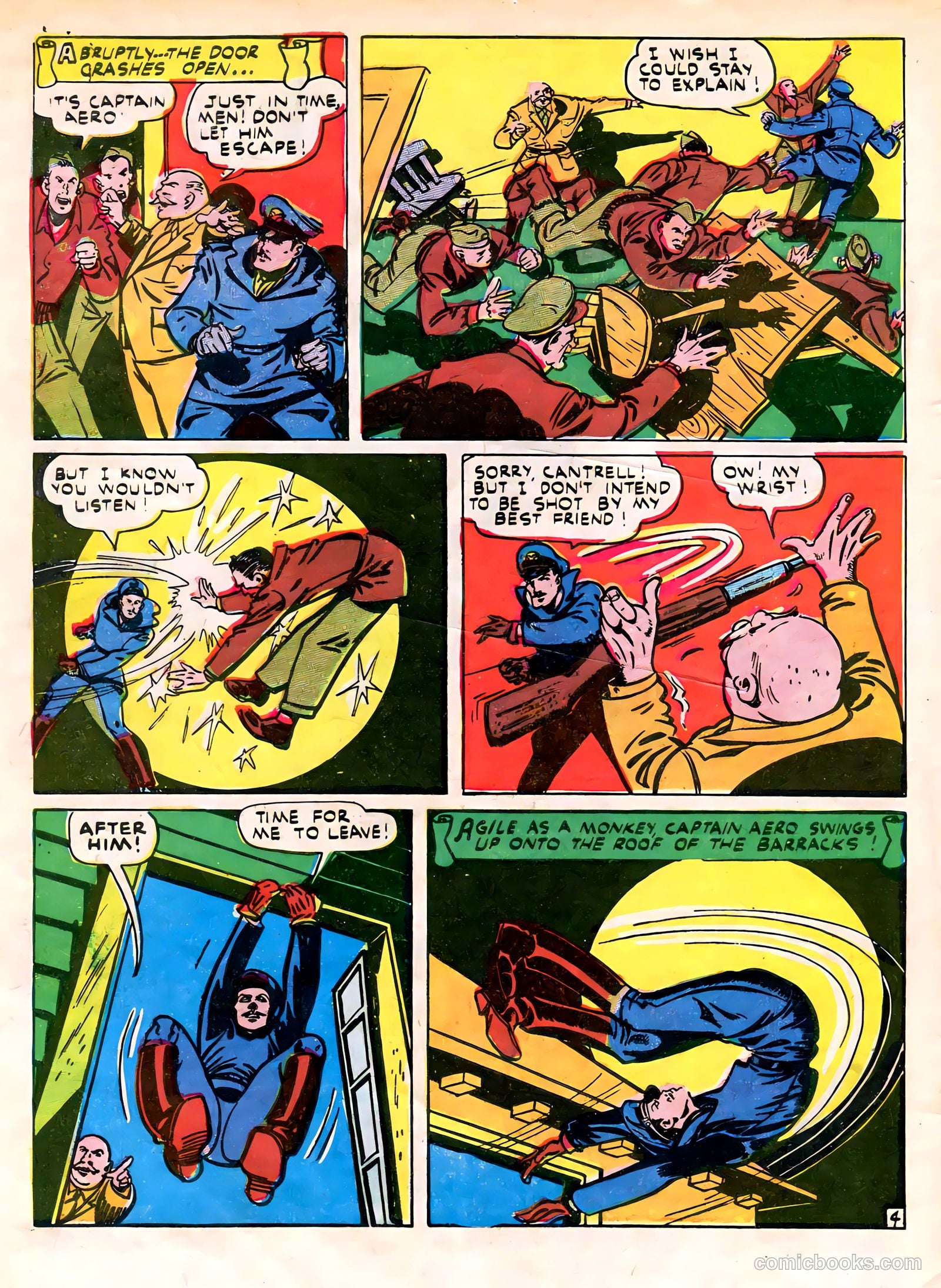 Captain Aero Comics #23 (1945) — page 6 of 52