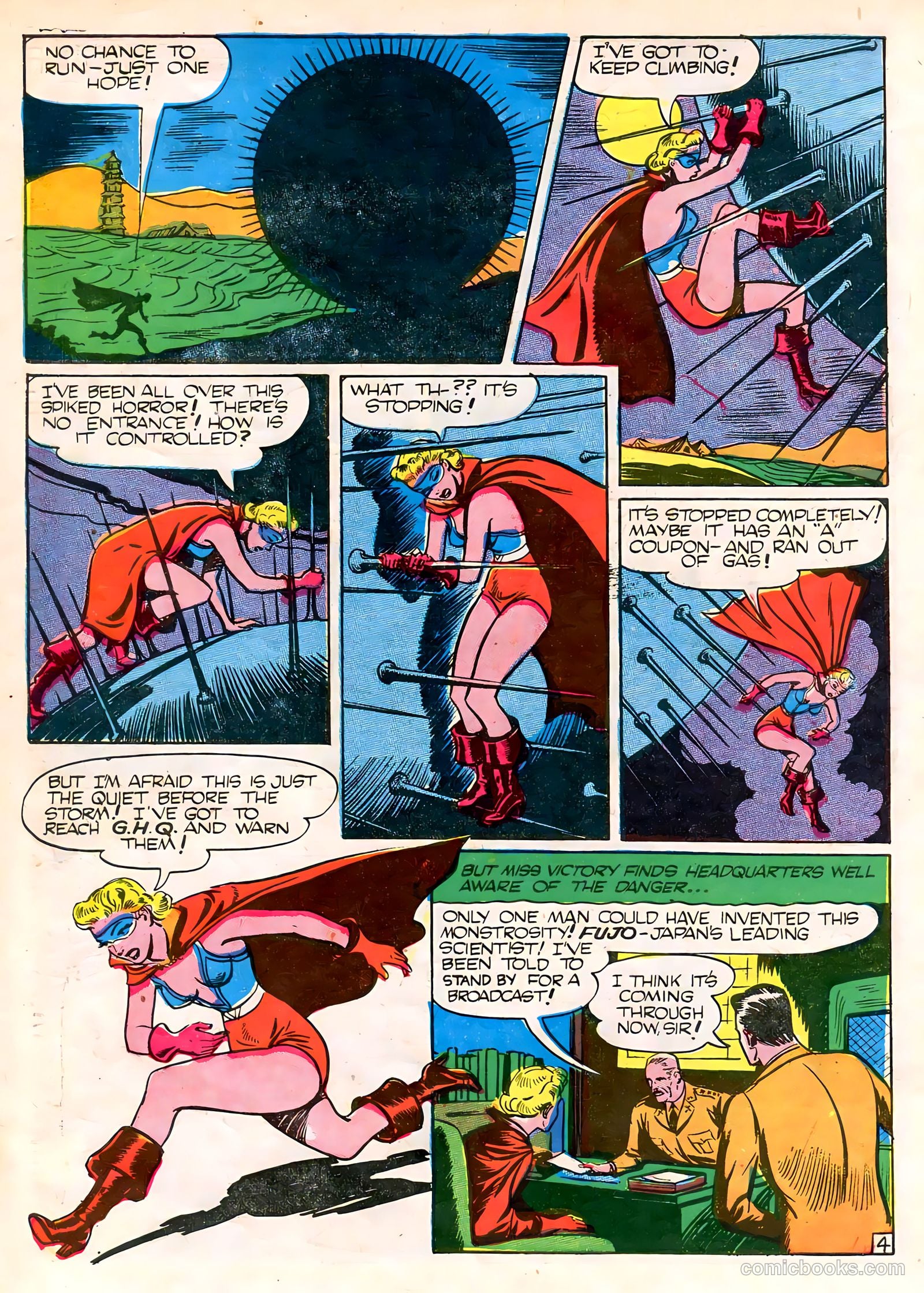 Captain Aero Comics #23 (1945) — page 14 of 52