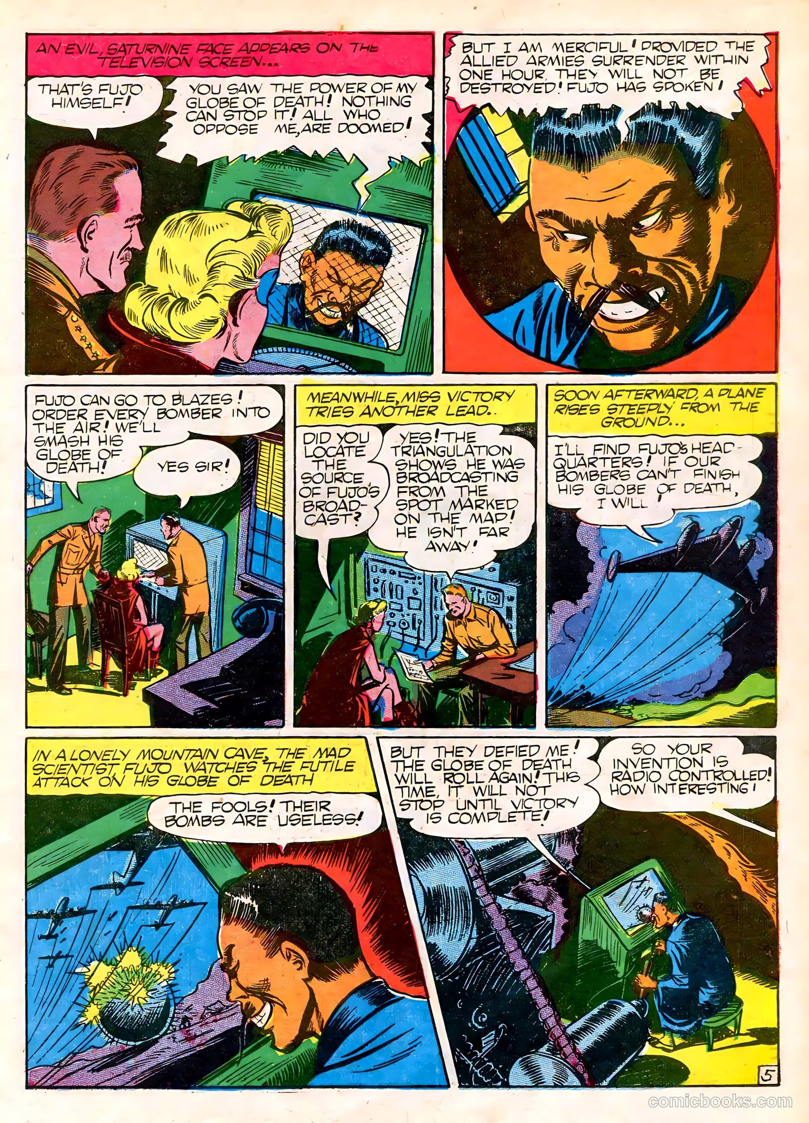 Captain Aero Comics #23 (1945) — page 15 of 52