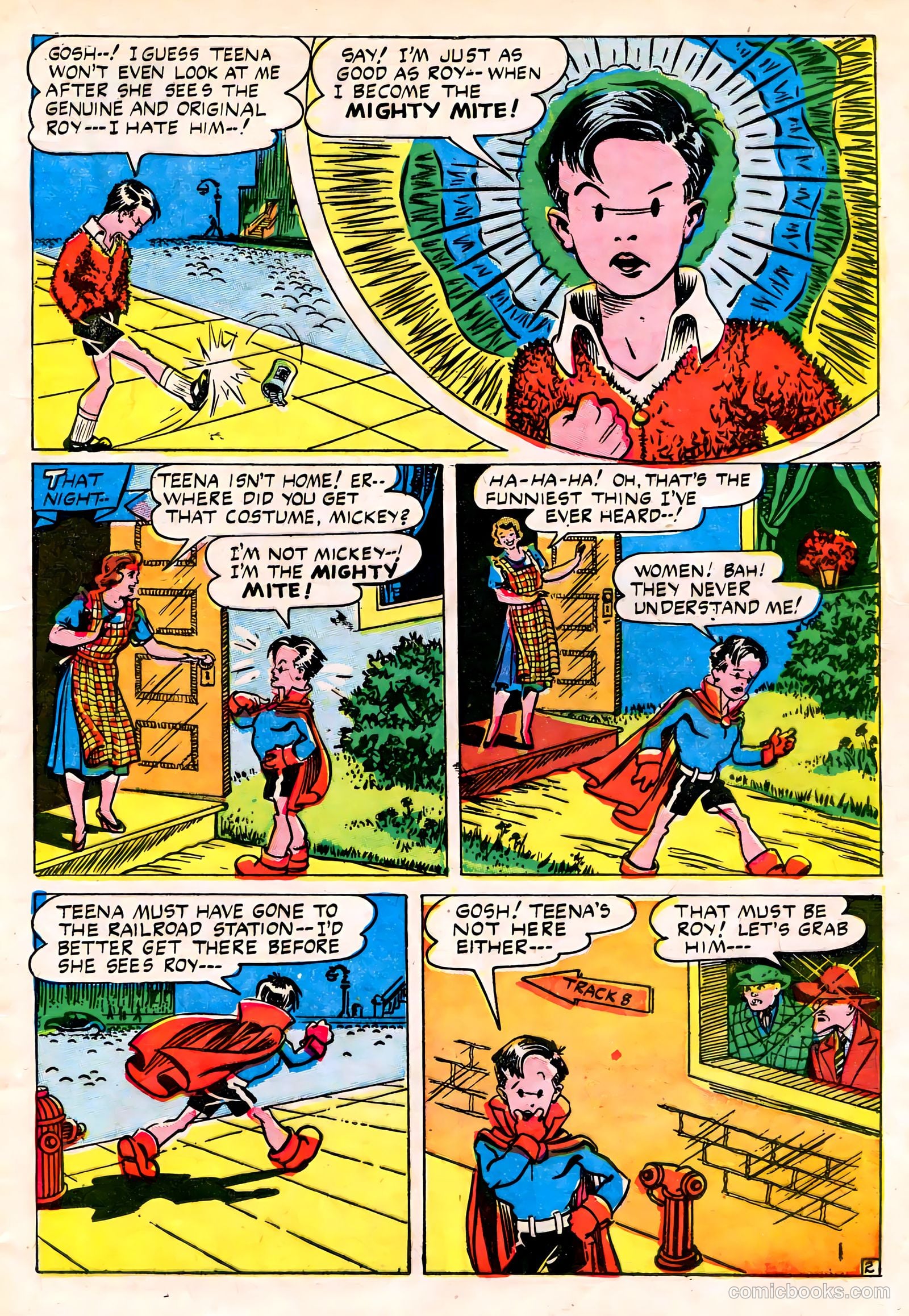 Captain Aero Comics #23 (1945) — page 19 of 52