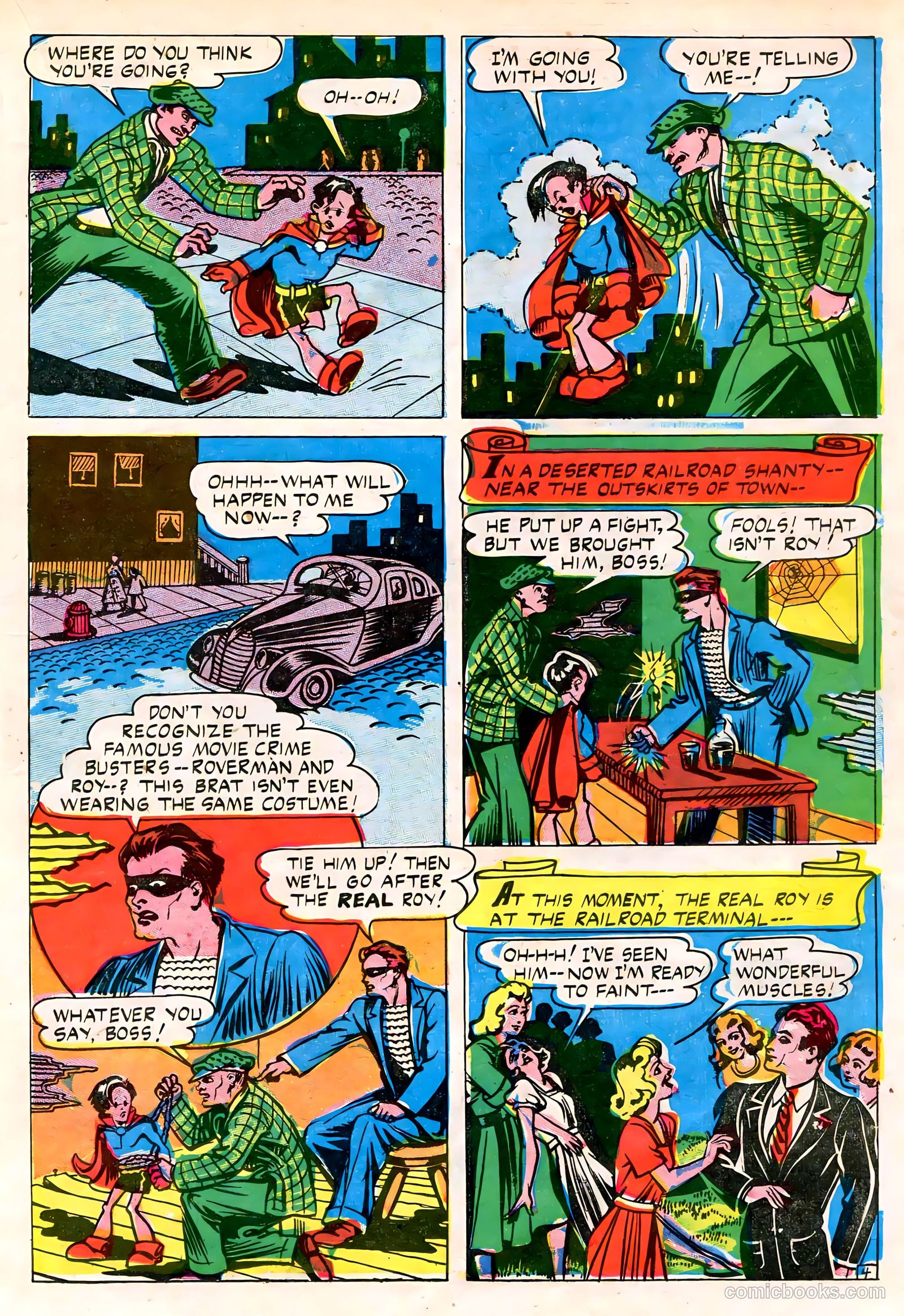 Captain Aero Comics #23 (1945) — page 21 of 52