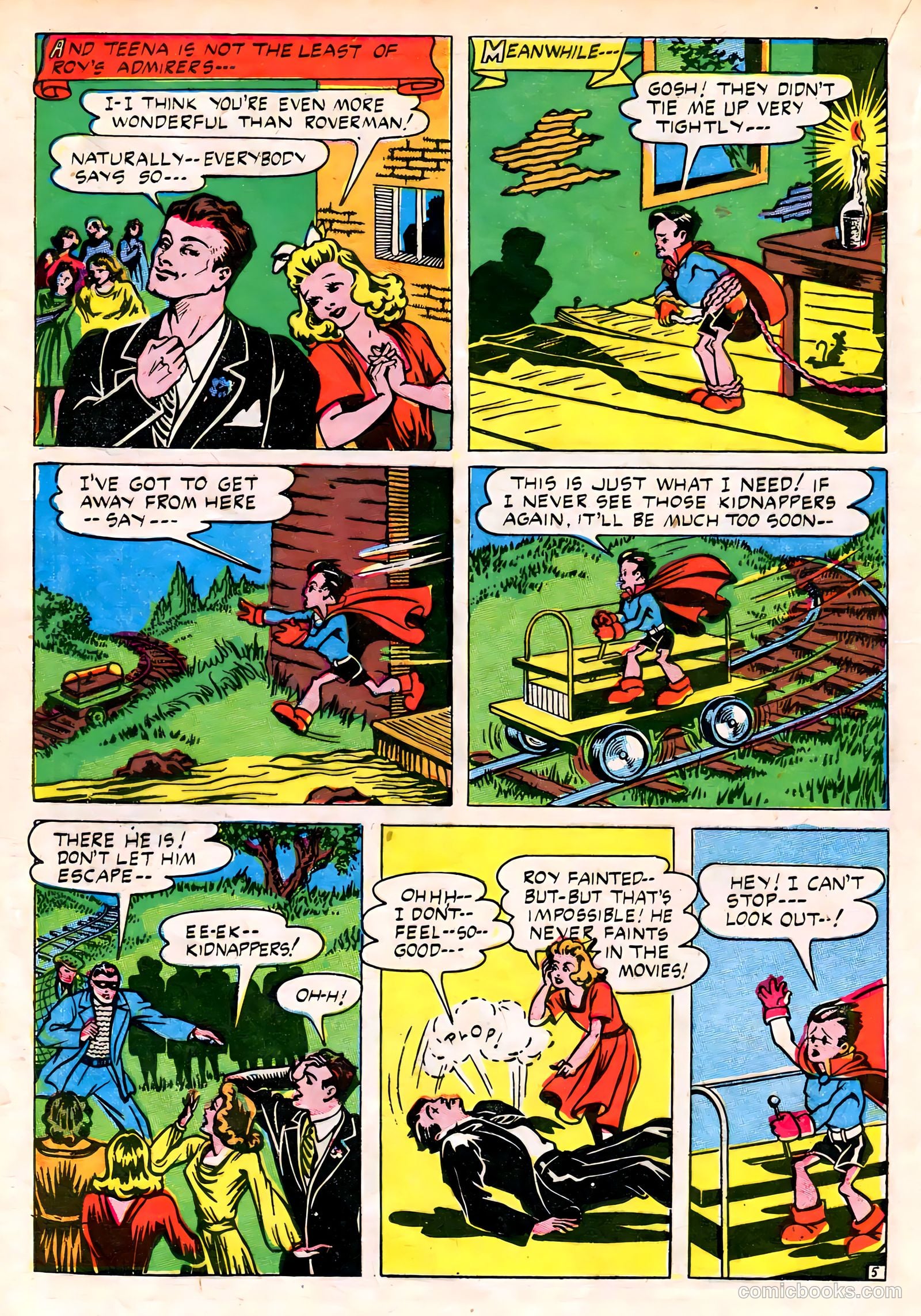 Captain Aero Comics #23 (1945) — page 22 of 52
