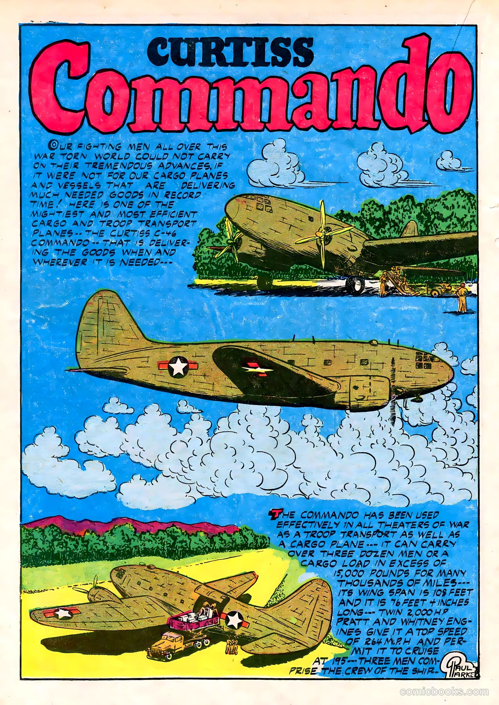 Captain Aero Comics #23 (1945) — page 24 of 52