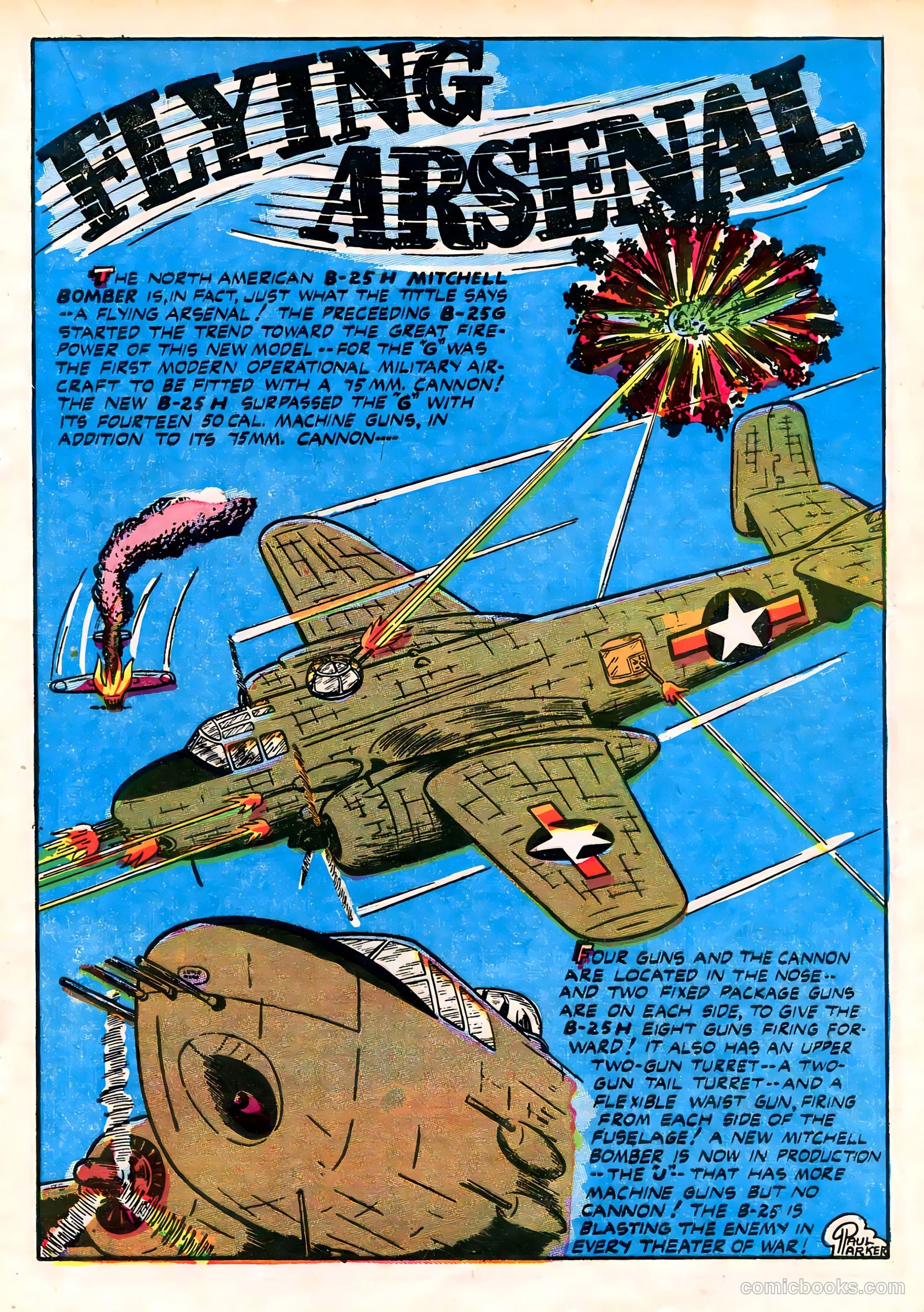 Captain Aero Comics #23 (1945) — page 25 of 52