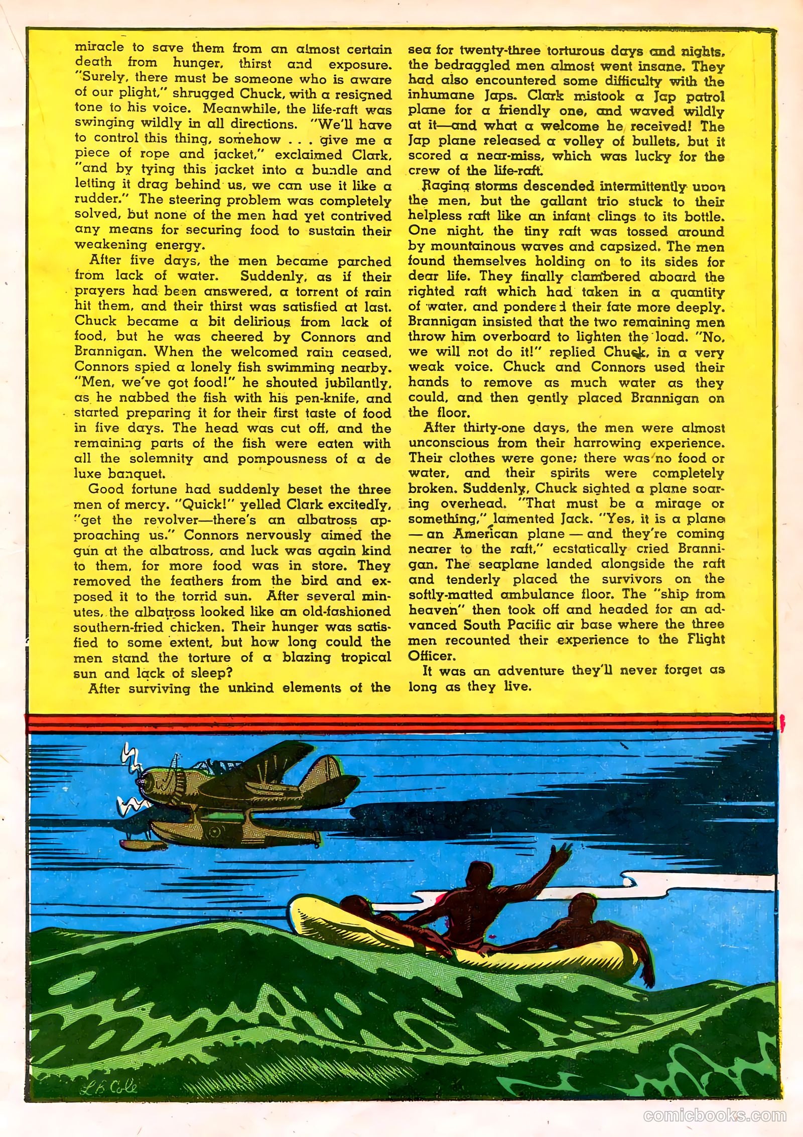 Captain Aero Comics #23 (1945) — page 27 of 52