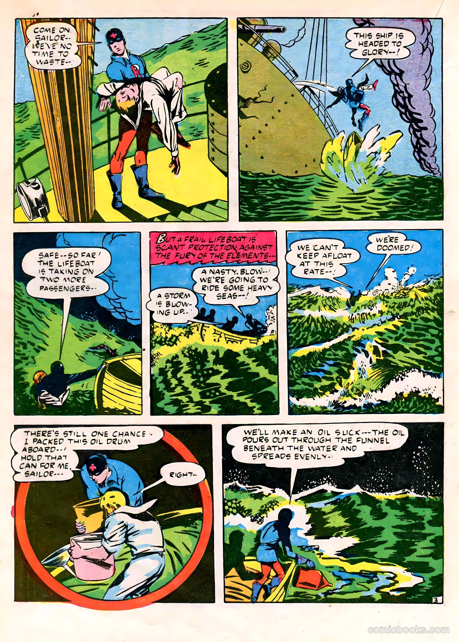 Captain Aero Comics #23 (1945) — page 30 of 52