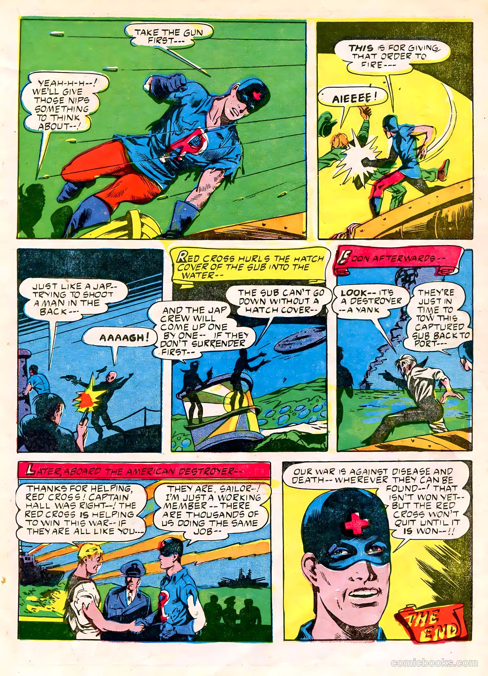 Captain Aero Comics #23 (1945) — page 33 of 52
