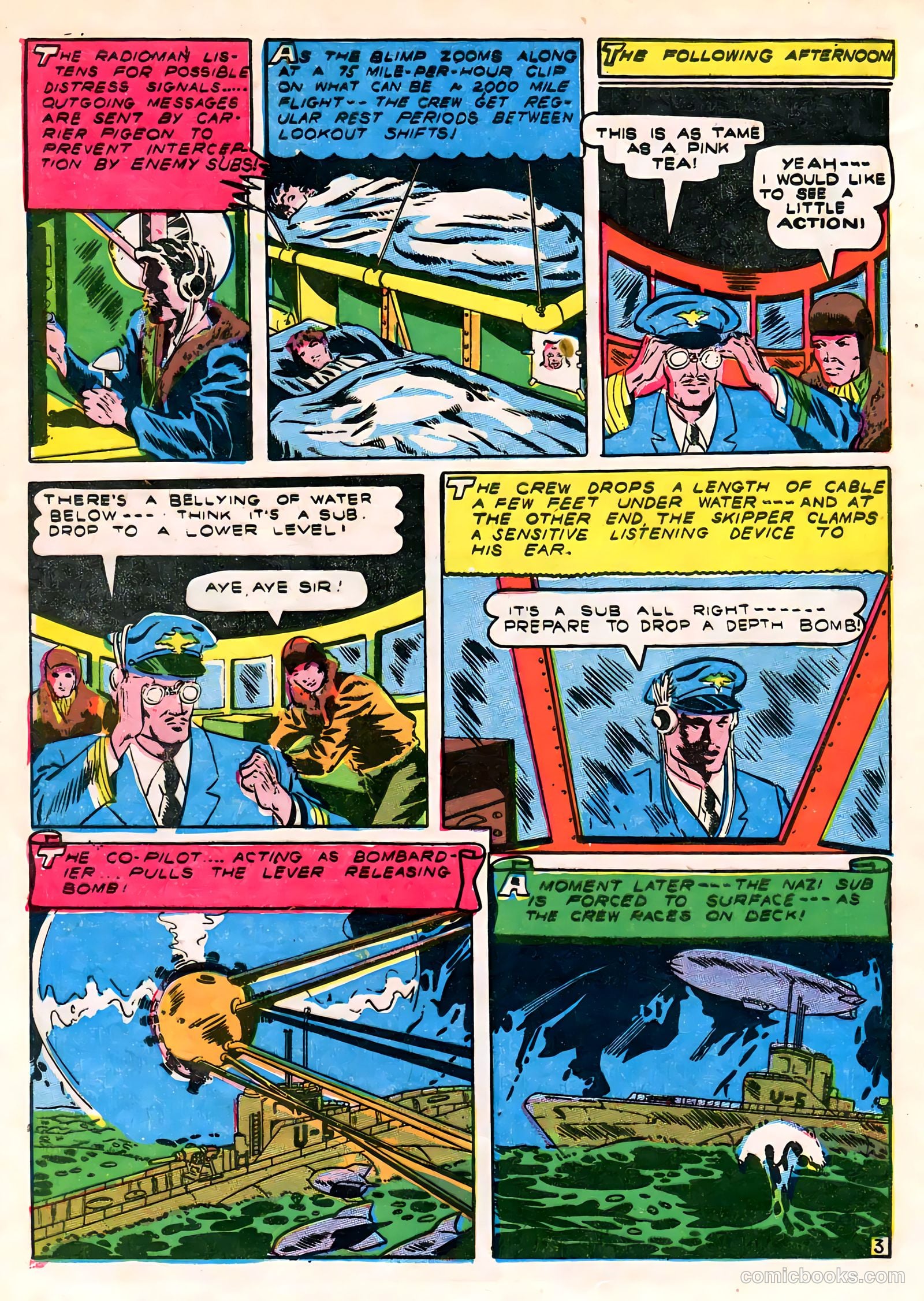 Captain Aero Comics #23 (1945) — page 36 of 52