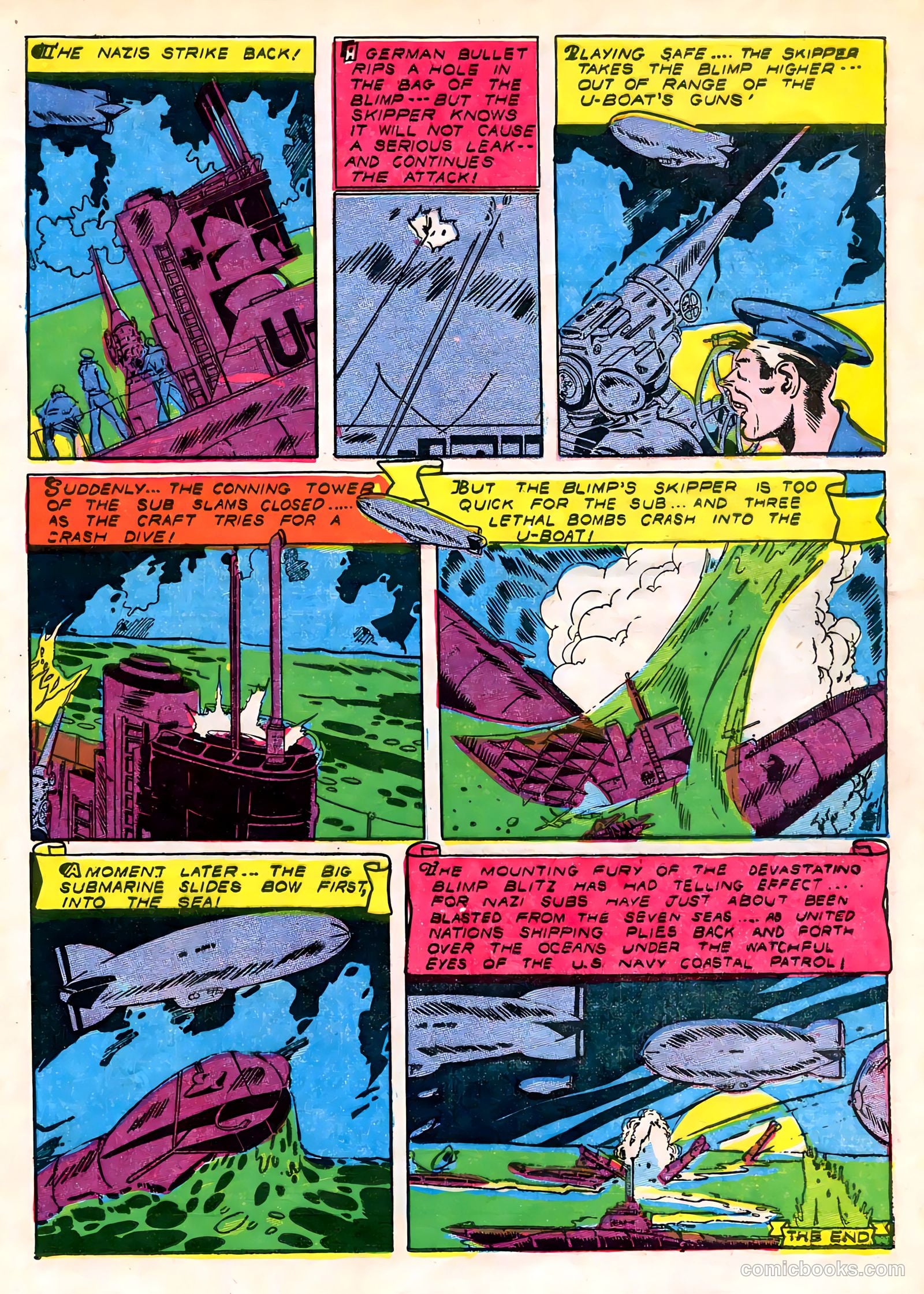 Captain Aero Comics #23 (1945) — page 37 of 52