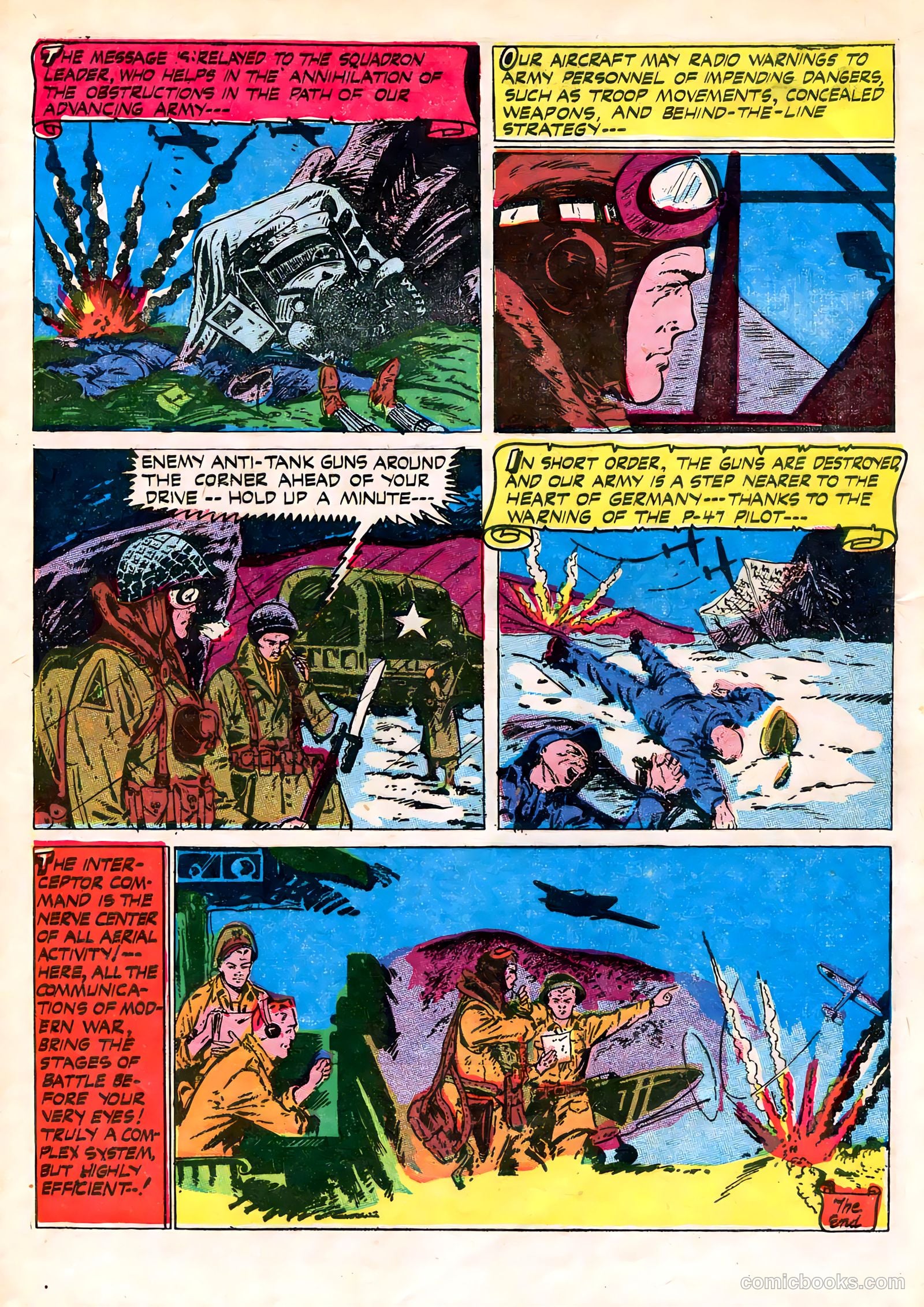 Captain Aero Comics #23 (1945) — page 43 of 52