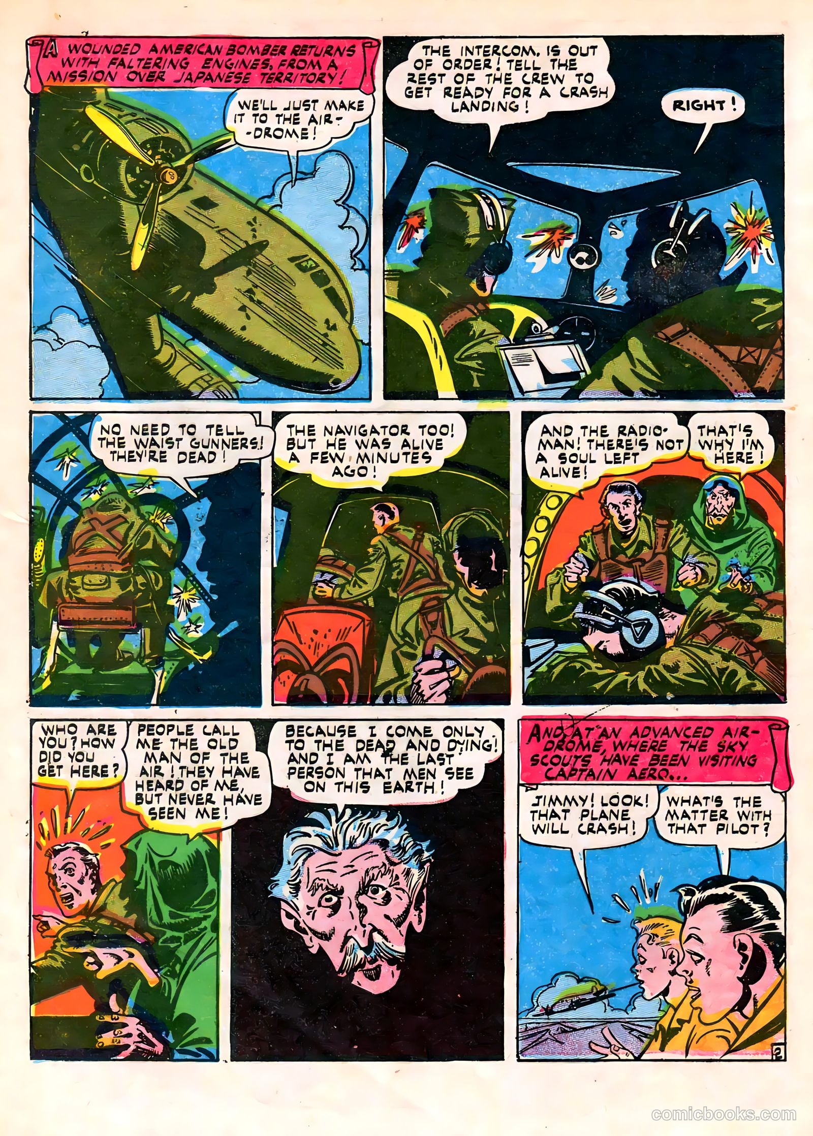 Captain Aero Comics #23 (1945) — page 46 of 52