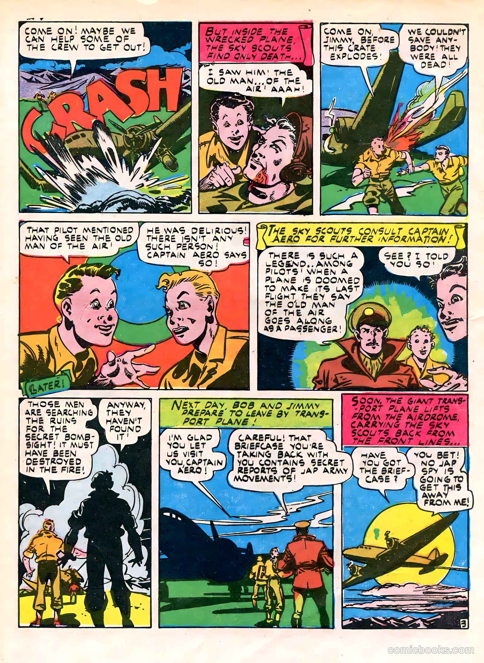 Captain Aero Comics #23 (1945) — page 47 of 52
