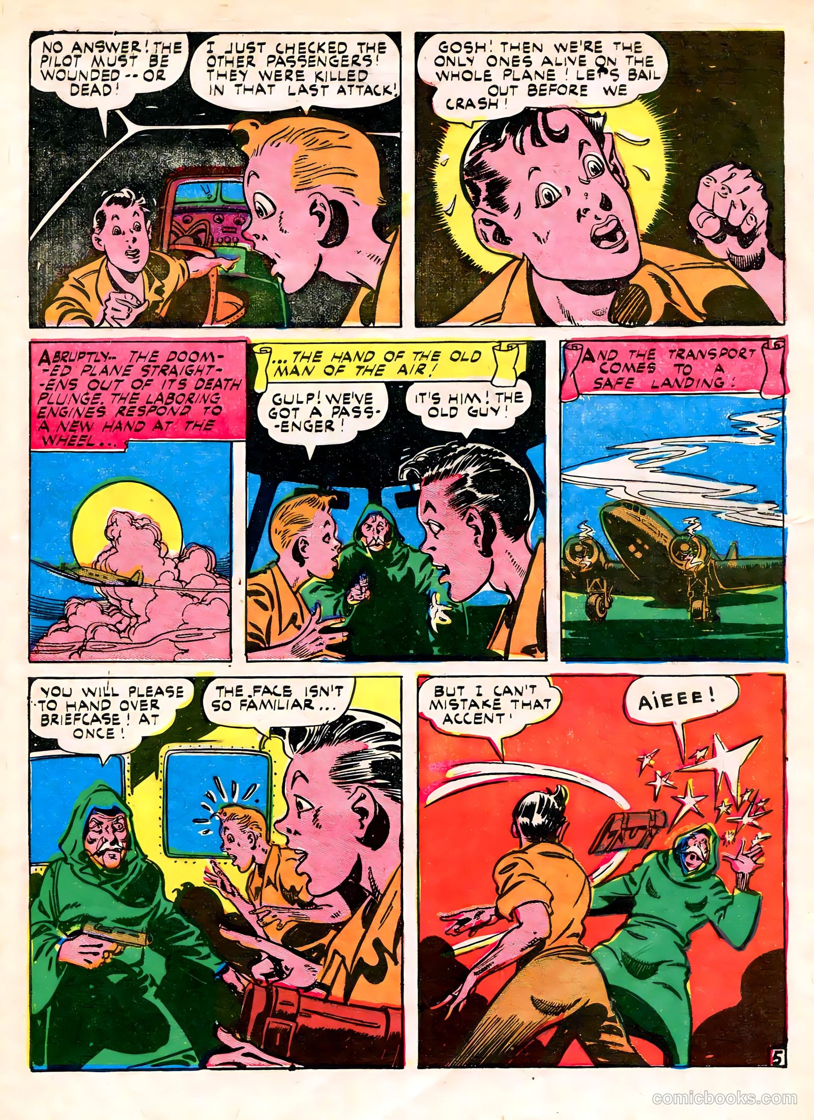 Captain Aero Comics #23 (1945) — page 49 of 52