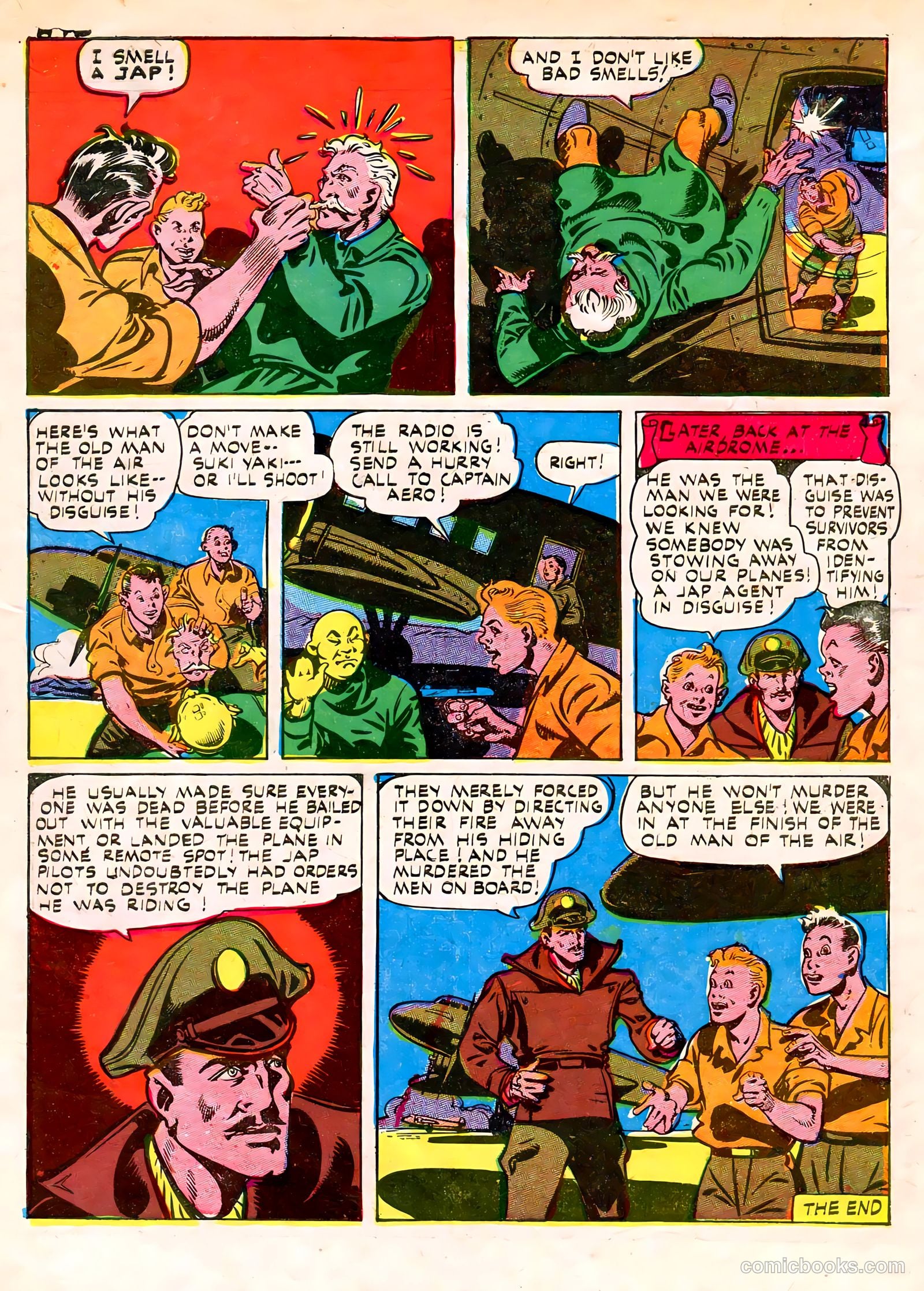 Captain Aero Comics #23 (1945) — page 50 of 52