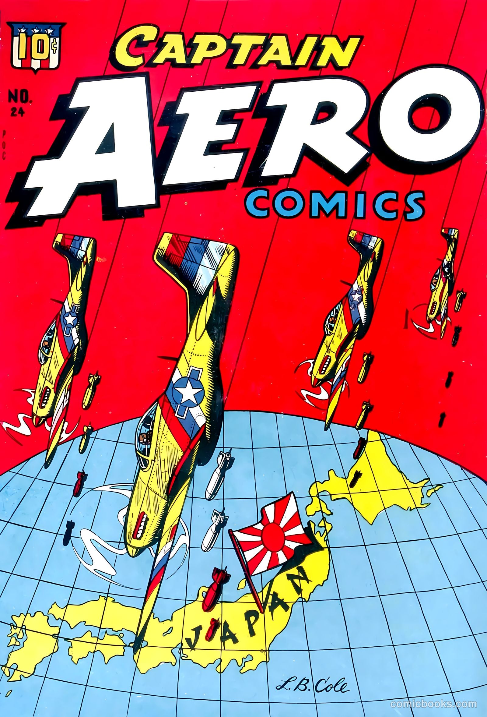 Captain Aero Comics #24
