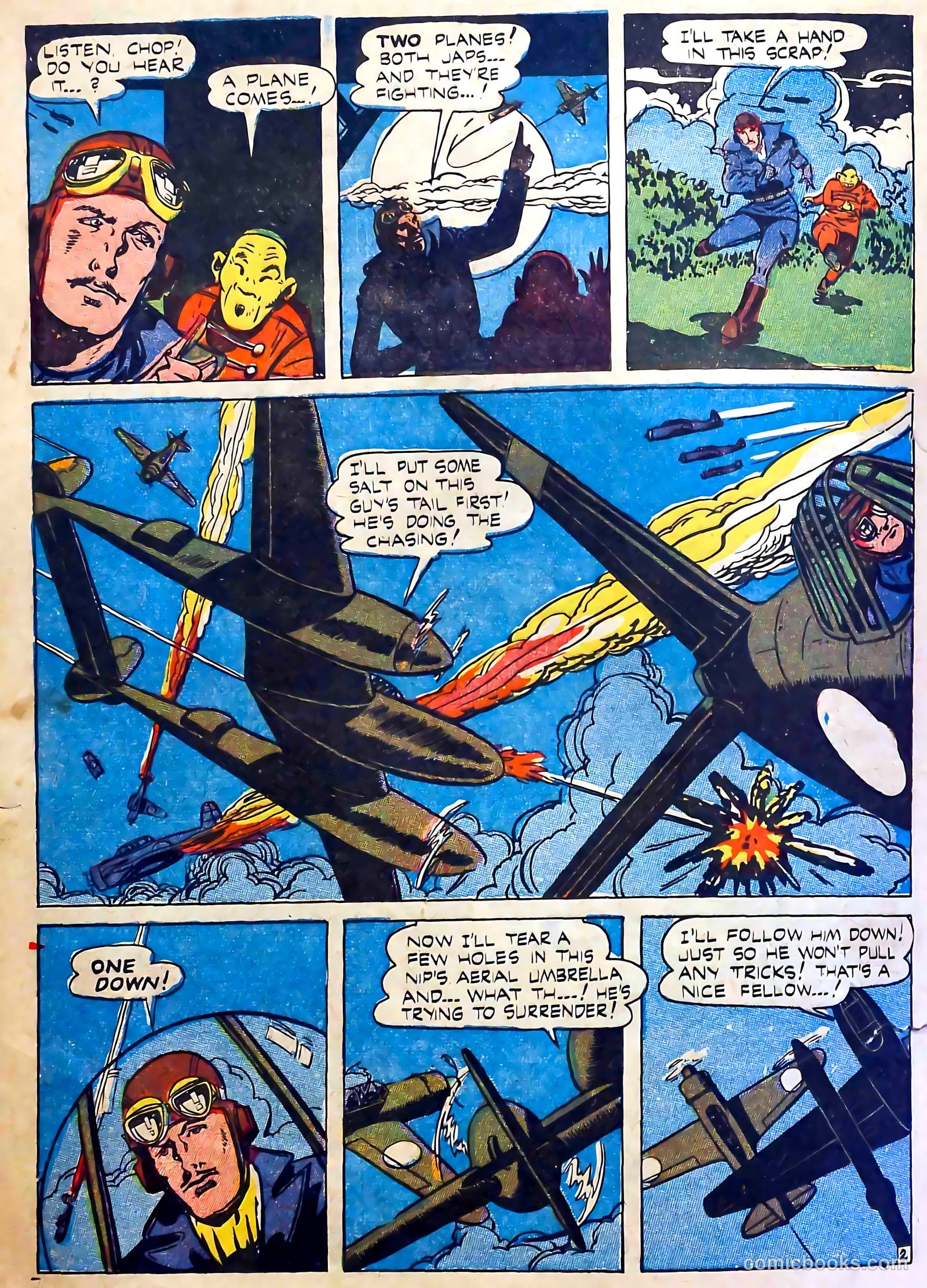 Captain Aero Comics #24 (1945) — page 4 of 52