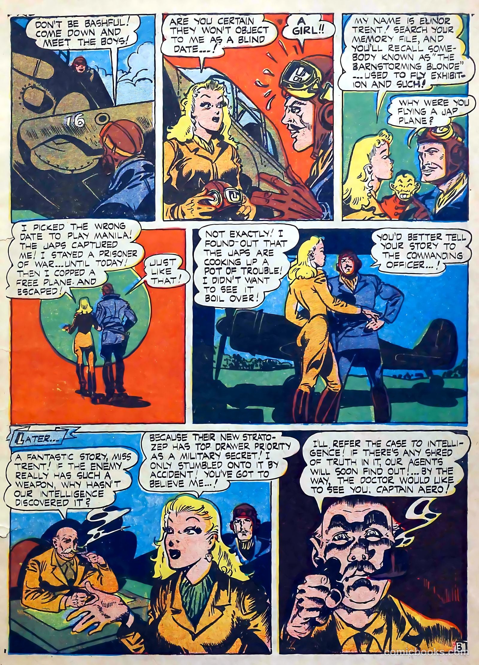 Captain Aero Comics #24 (1945) — page 5 of 52
