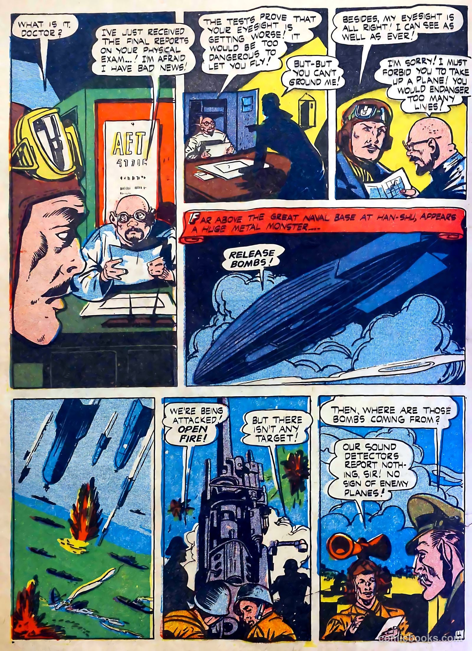 Captain Aero Comics #24 (1945) — page 6 of 52