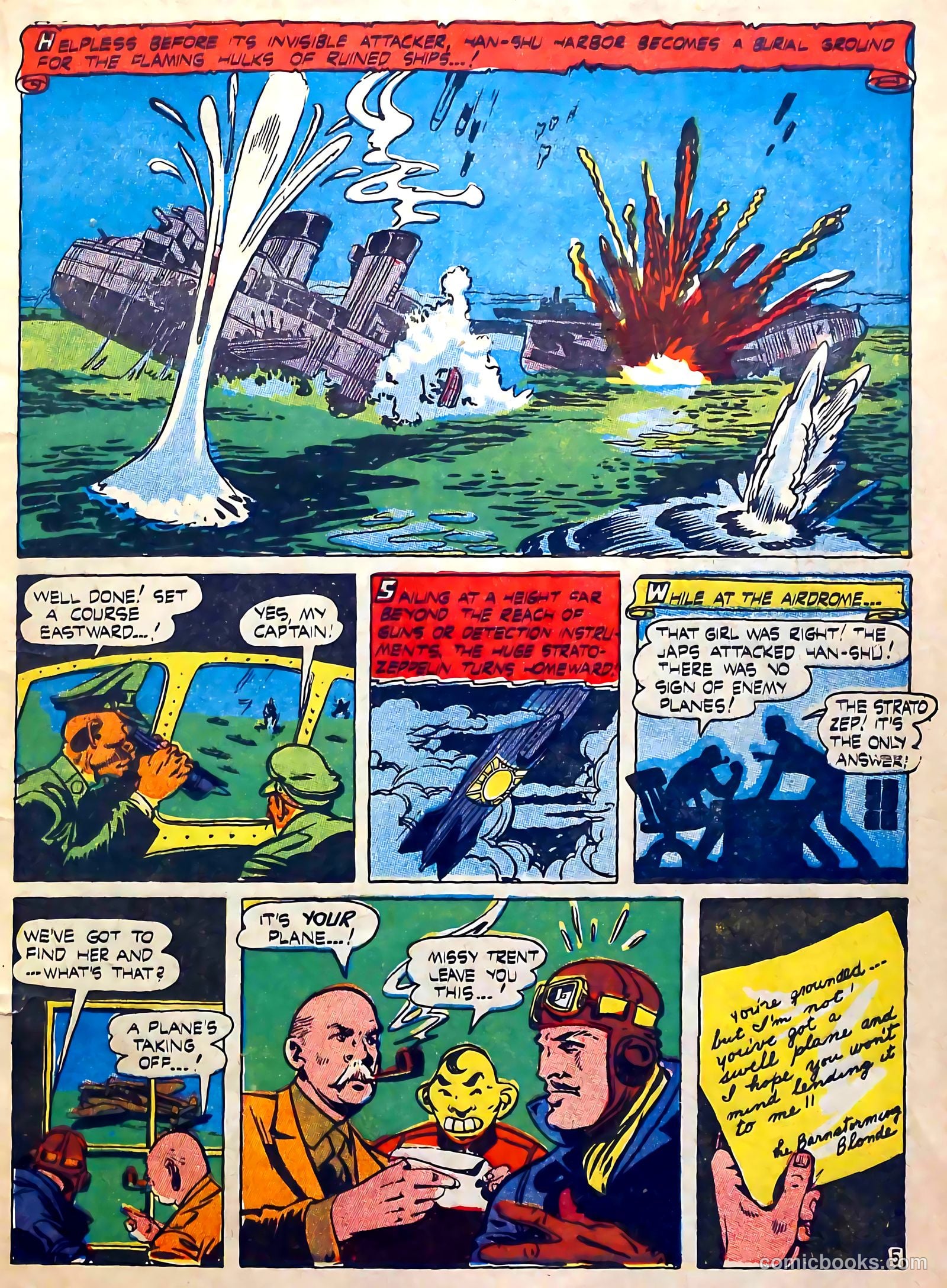 Captain Aero Comics #24 (1945) — page 7 of 52