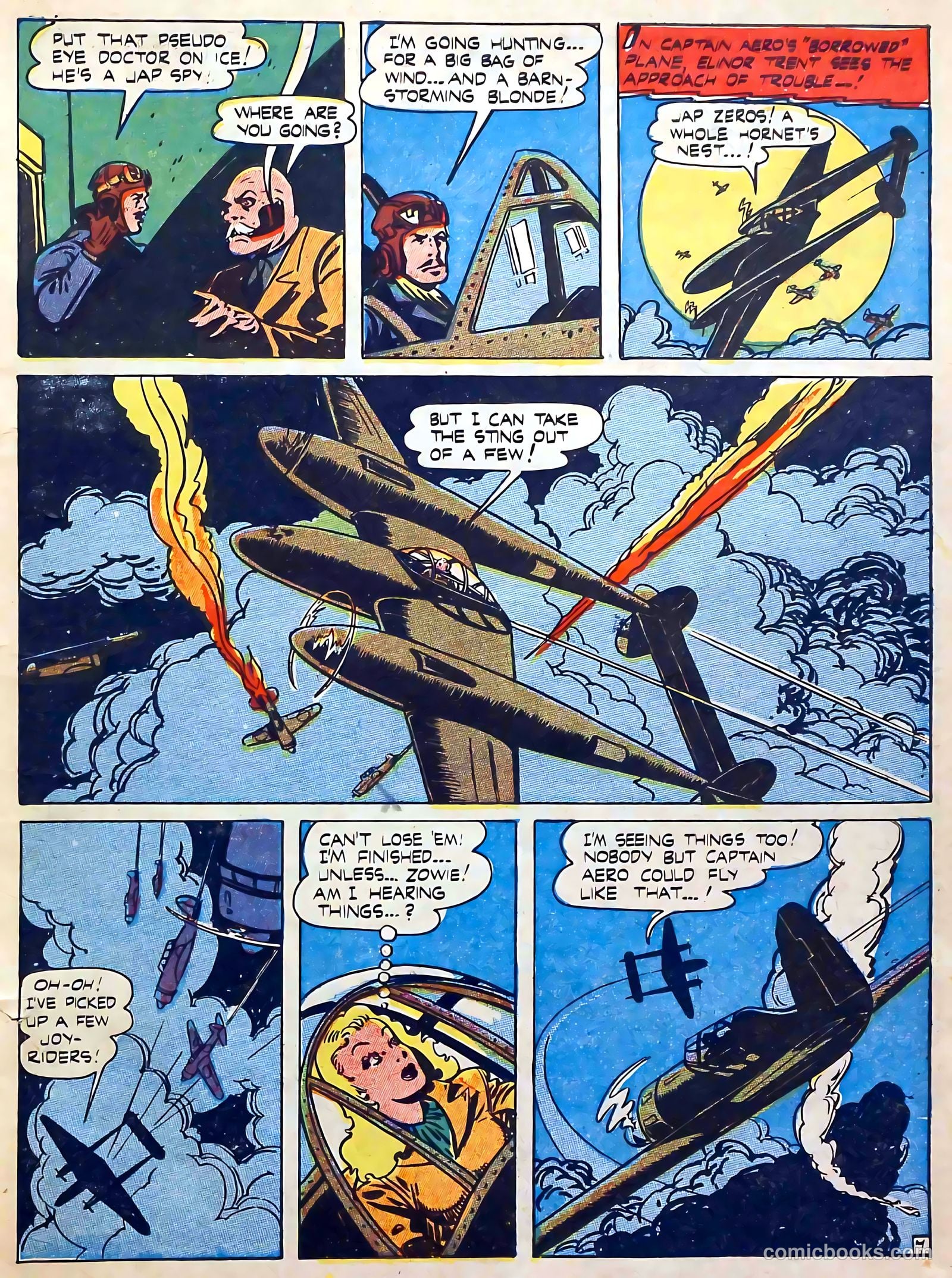 Captain Aero Comics #24 (1945) — page 9 of 52