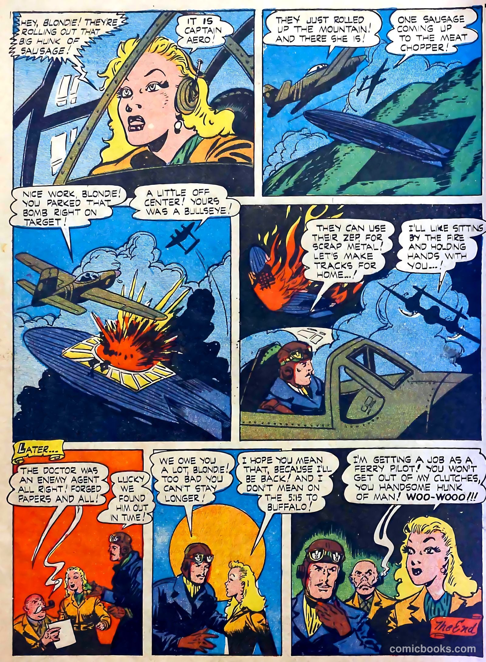 Captain Aero Comics #24 (1945) — page 10 of 52