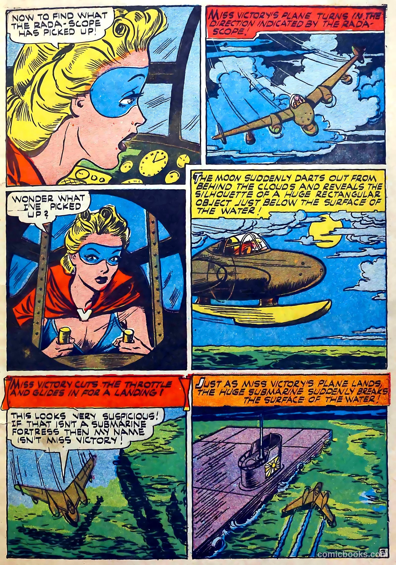 Captain Aero Comics #24 (1945) — page 13 of 52