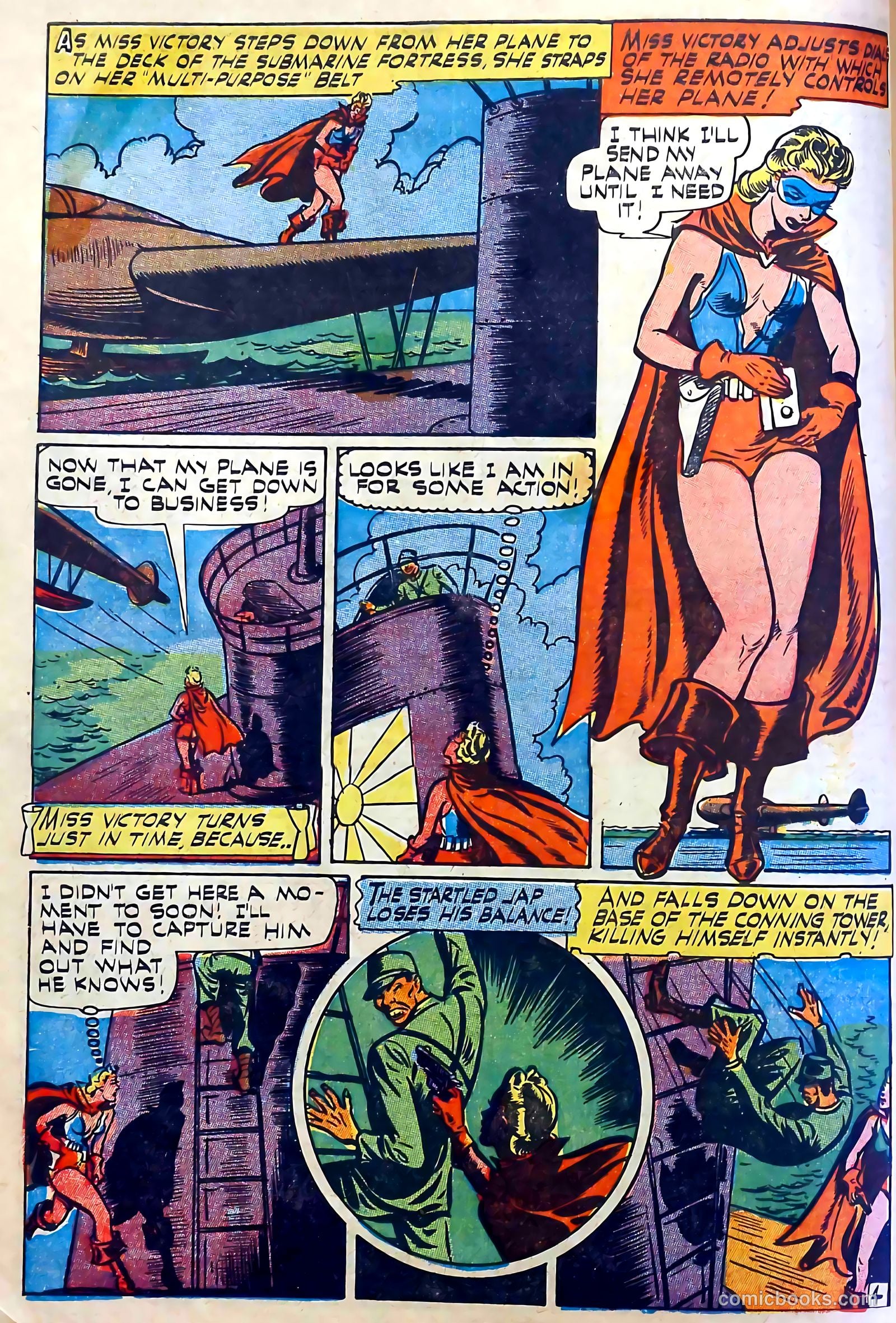 Captain Aero Comics #24 (1945) — page 14 of 52