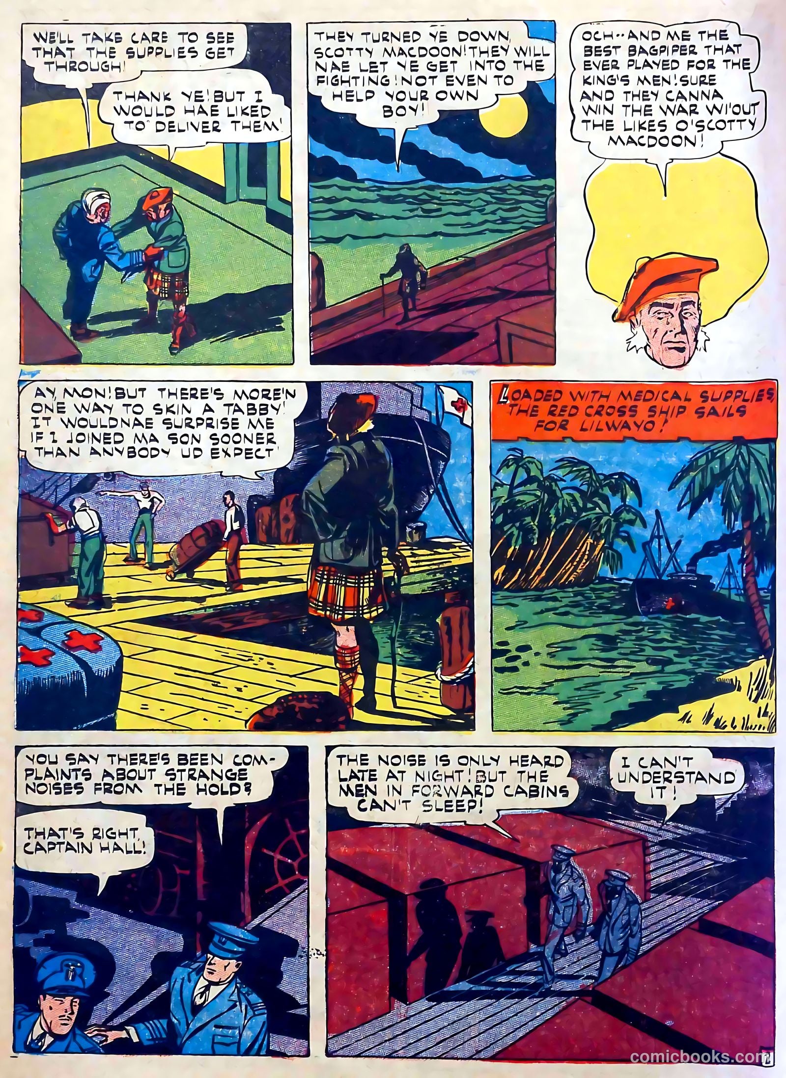 Captain Aero Comics #24 (1945) — page 18 of 52