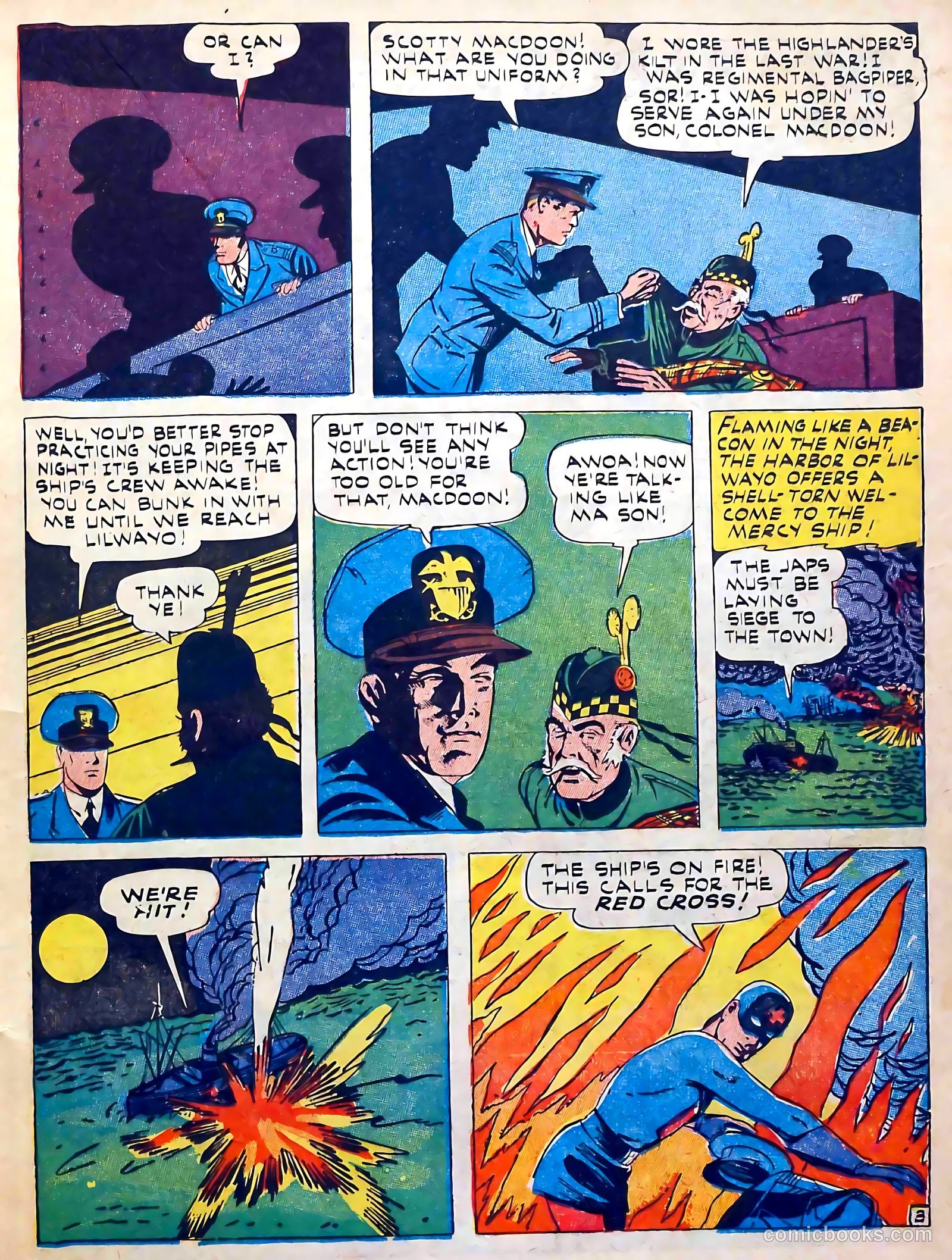 Captain Aero Comics #24 (1945) — page 19 of 52