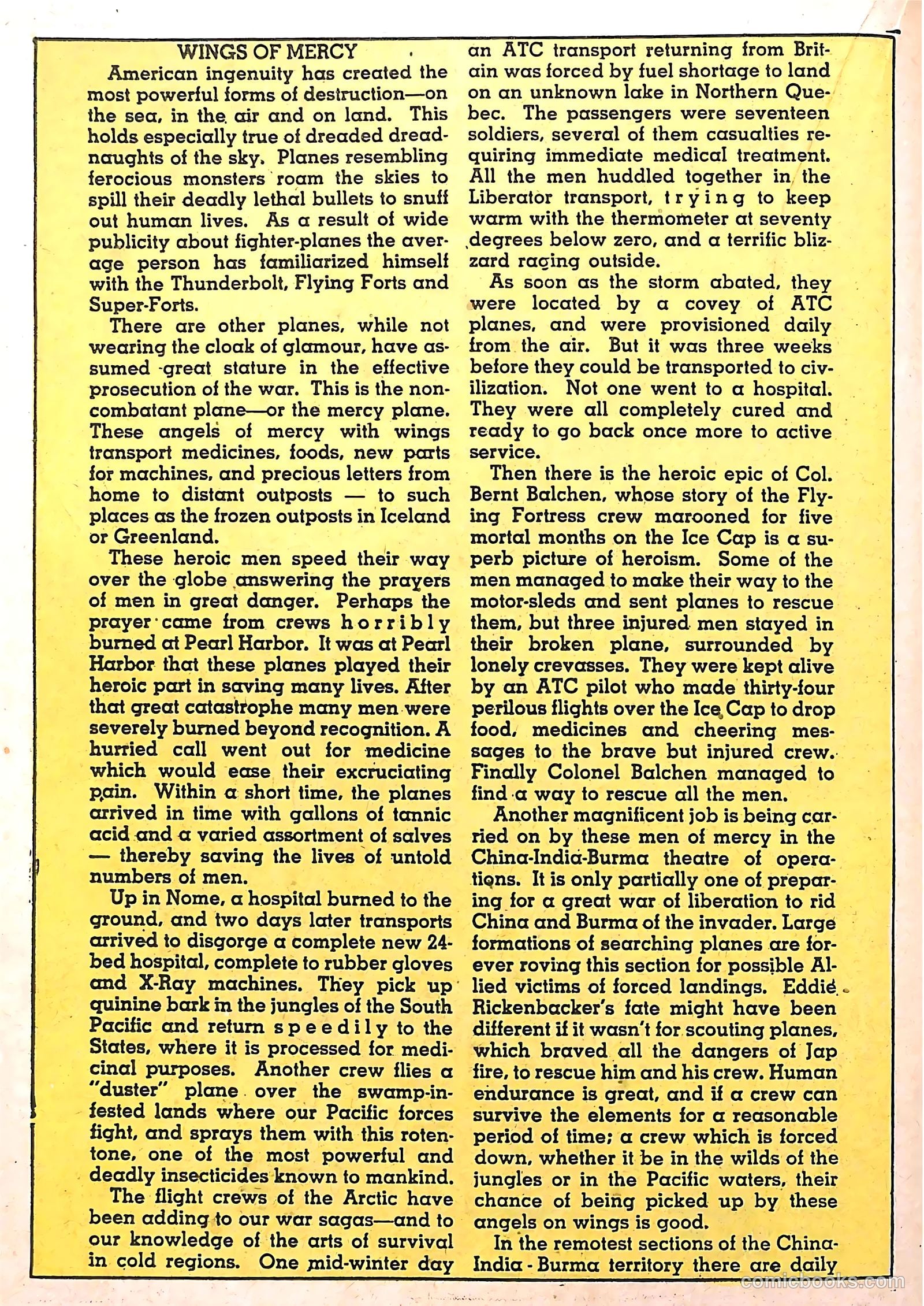 Captain Aero Comics #24 (1945) — page 24 of 52