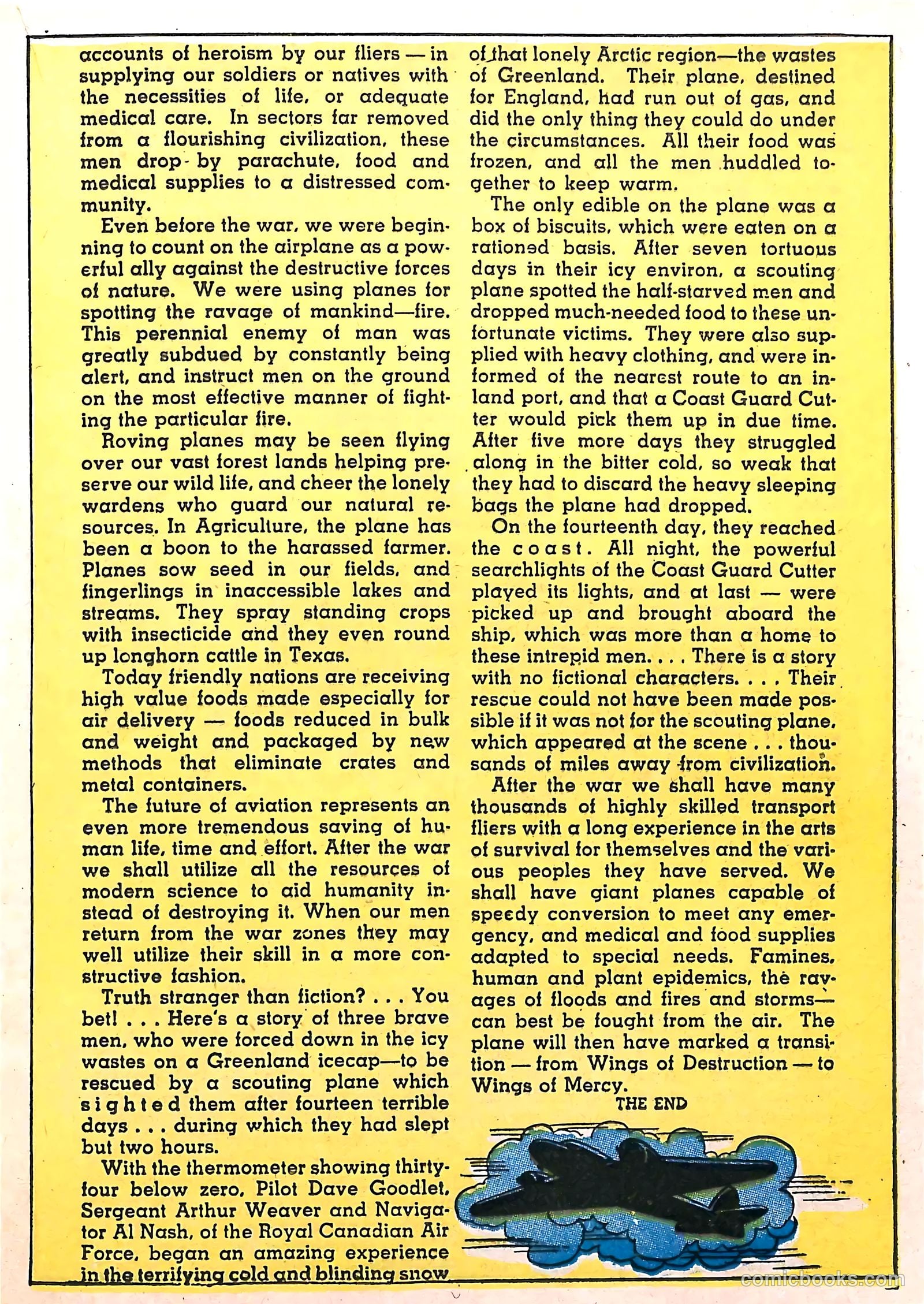 Captain Aero Comics #24 (1945) — page 25 of 52