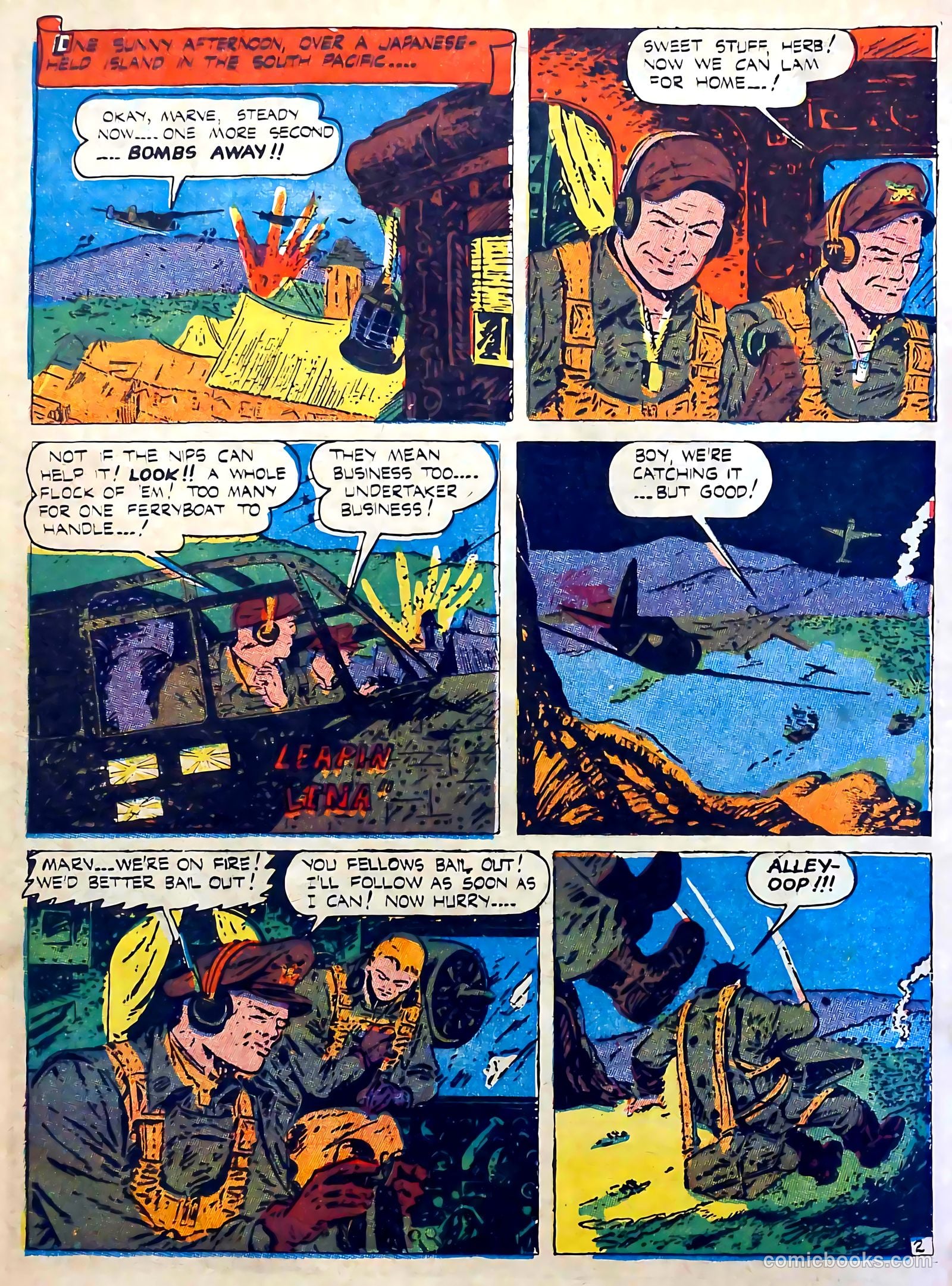 Captain Aero Comics #24 (1945) — page 34 of 52