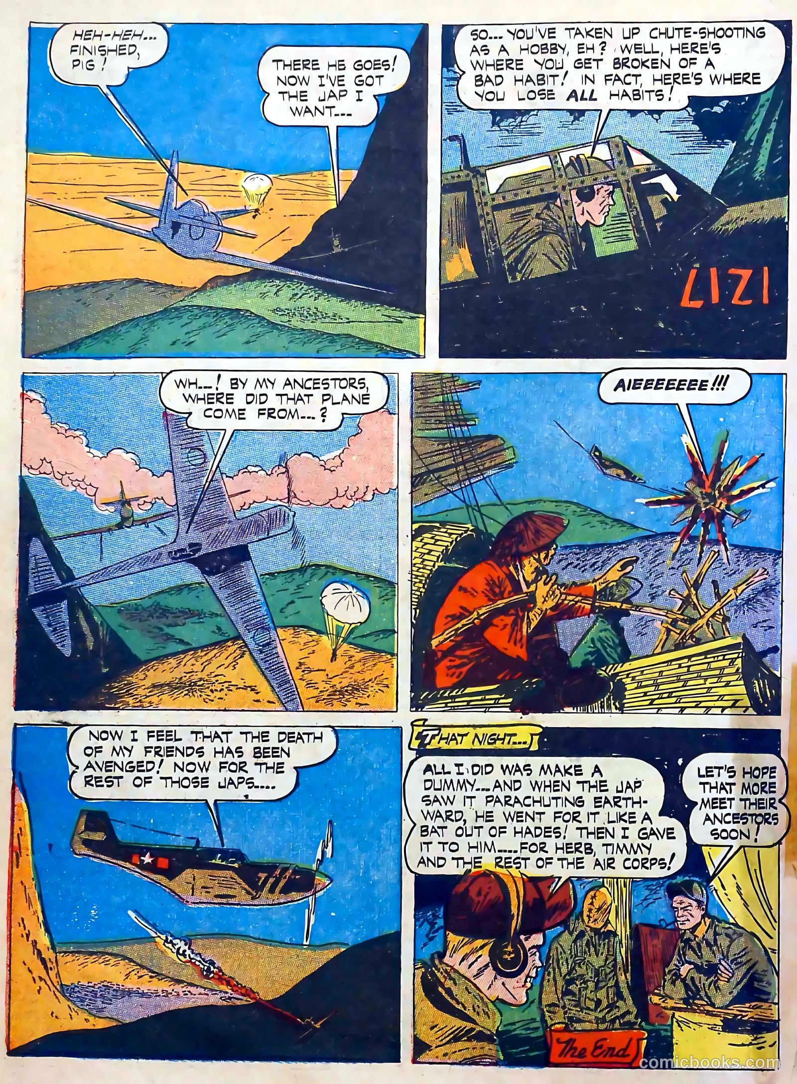 Captain Aero Comics #24 (1945) — page 38 of 52