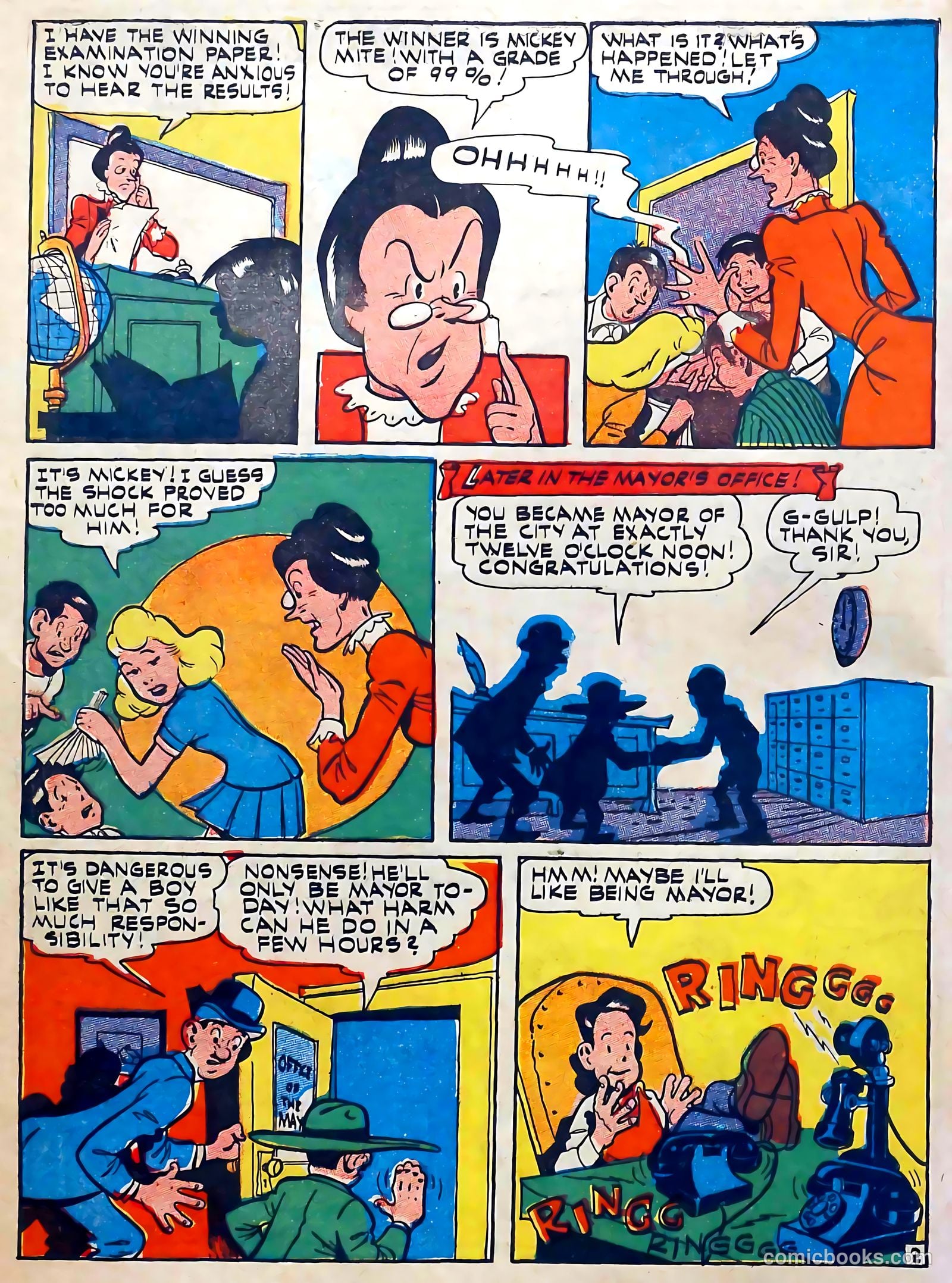 Captain Aero Comics #24 (1945) — page 40 of 52