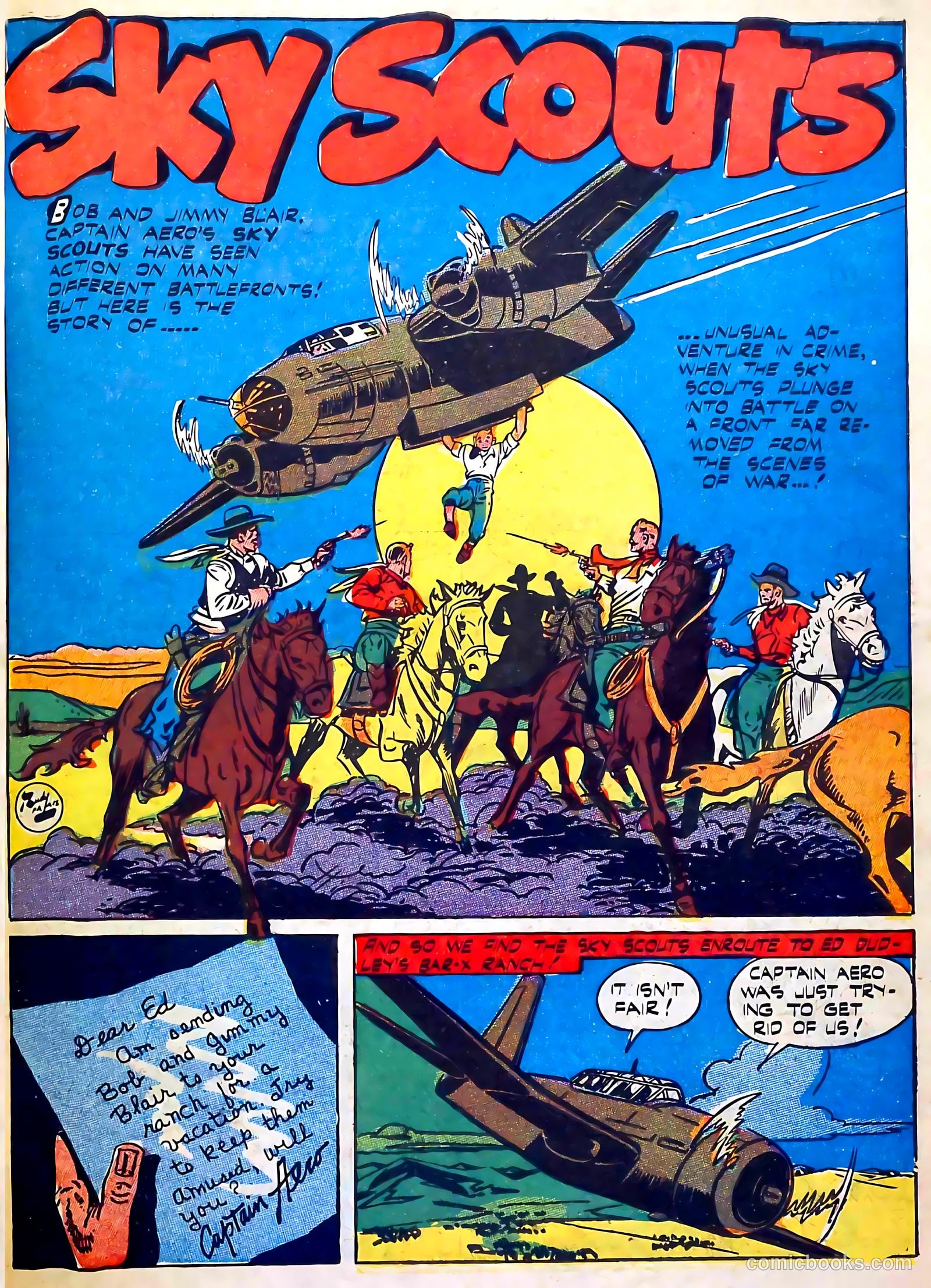 Captain Aero Comics #24 (1945) — page 45 of 52