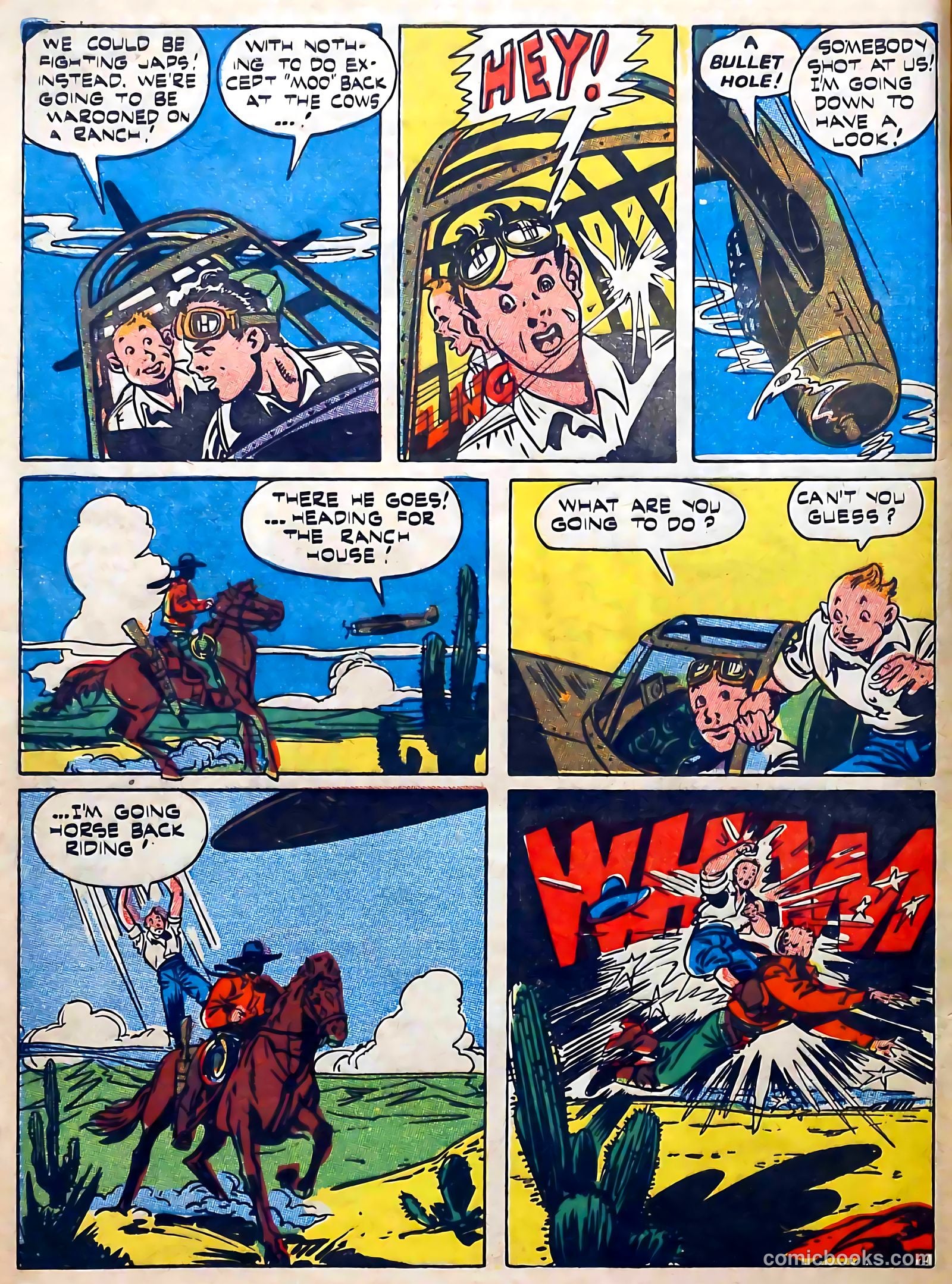 Captain Aero Comics #24 (1945) — page 46 of 52