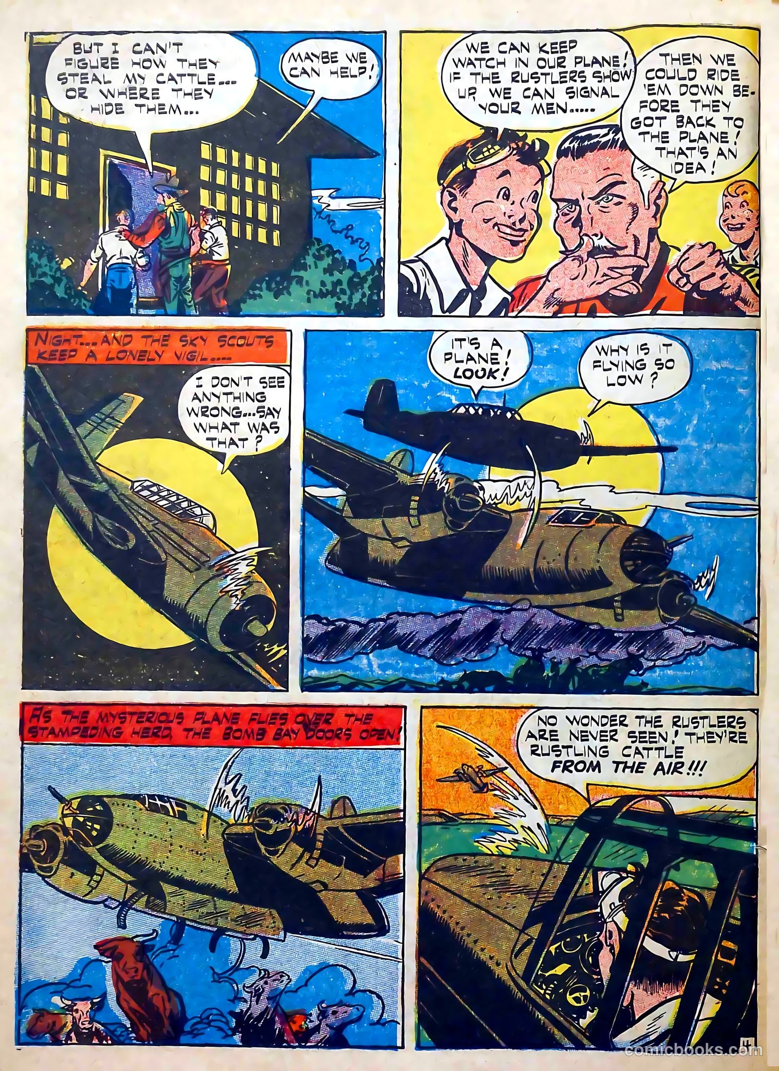 Captain Aero Comics #24 (1945) — page 48 of 52
