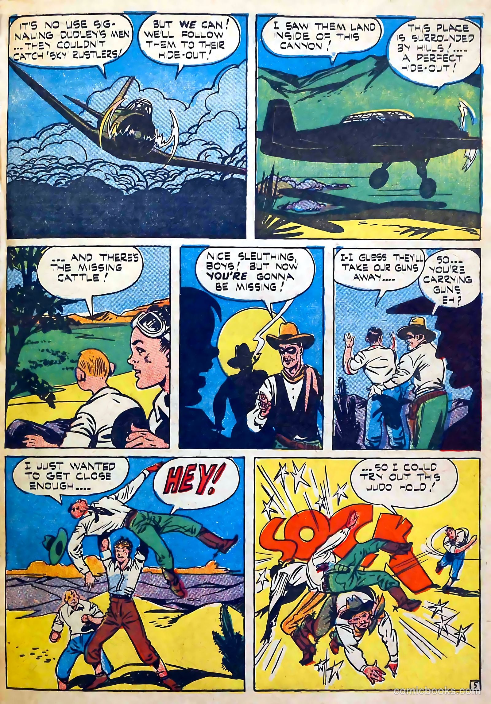 Captain Aero Comics #24 (1945) — page 49 of 52