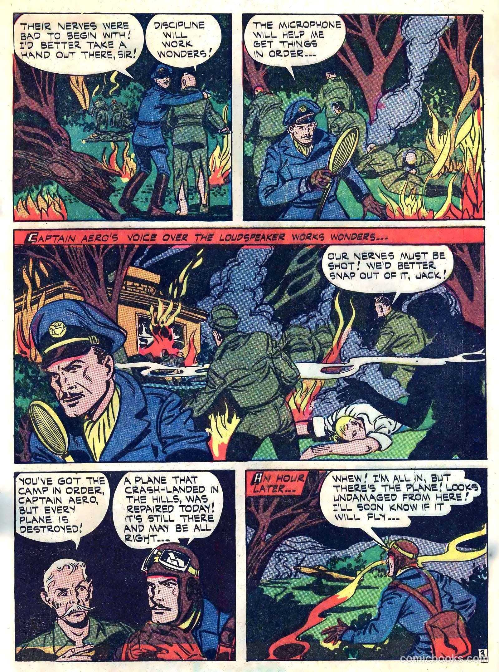 Captain Aero Comics #25 (1946) — page 5 of 52
