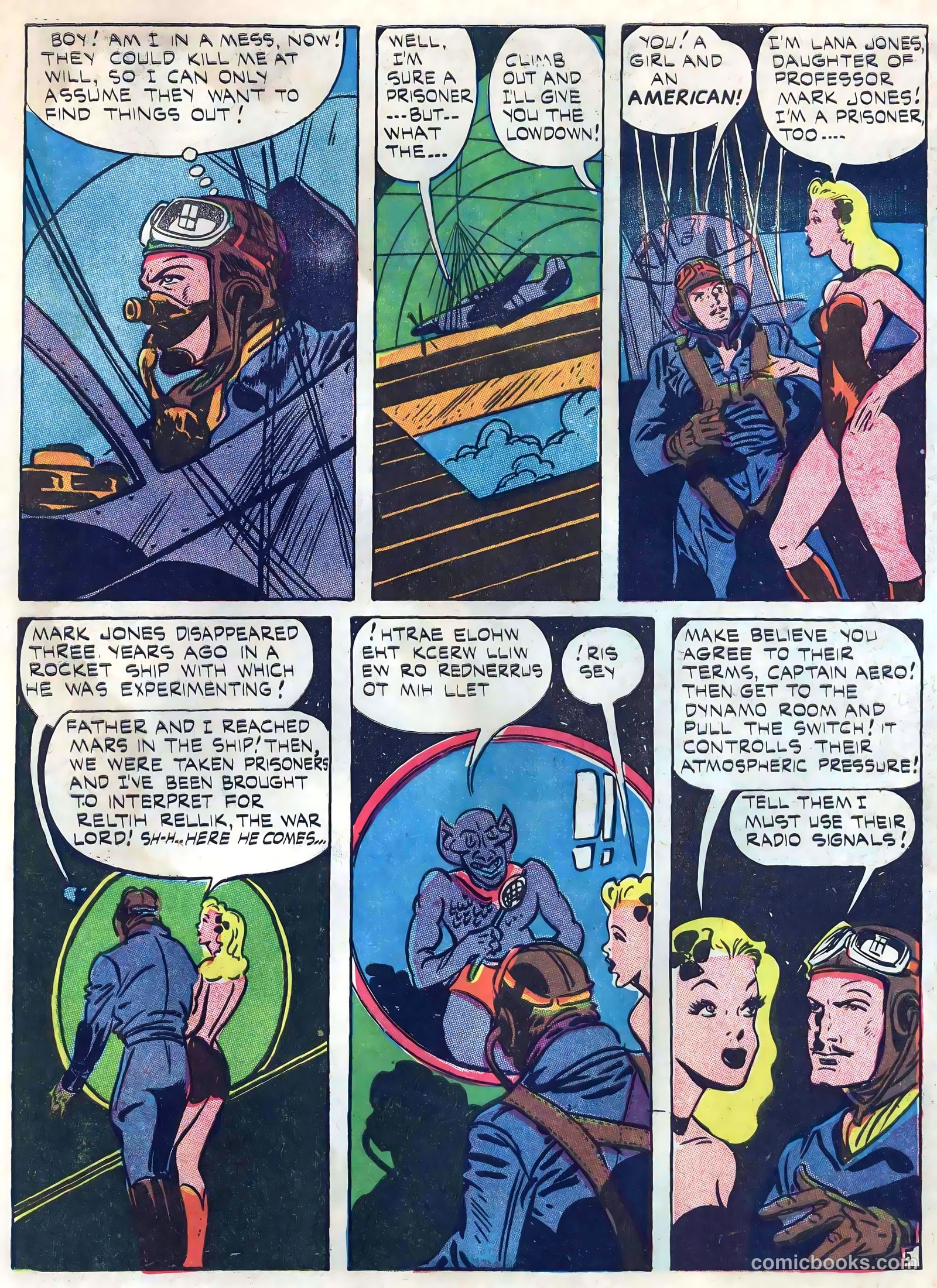 Captain Aero Comics #25 (1946) — page 7 of 52