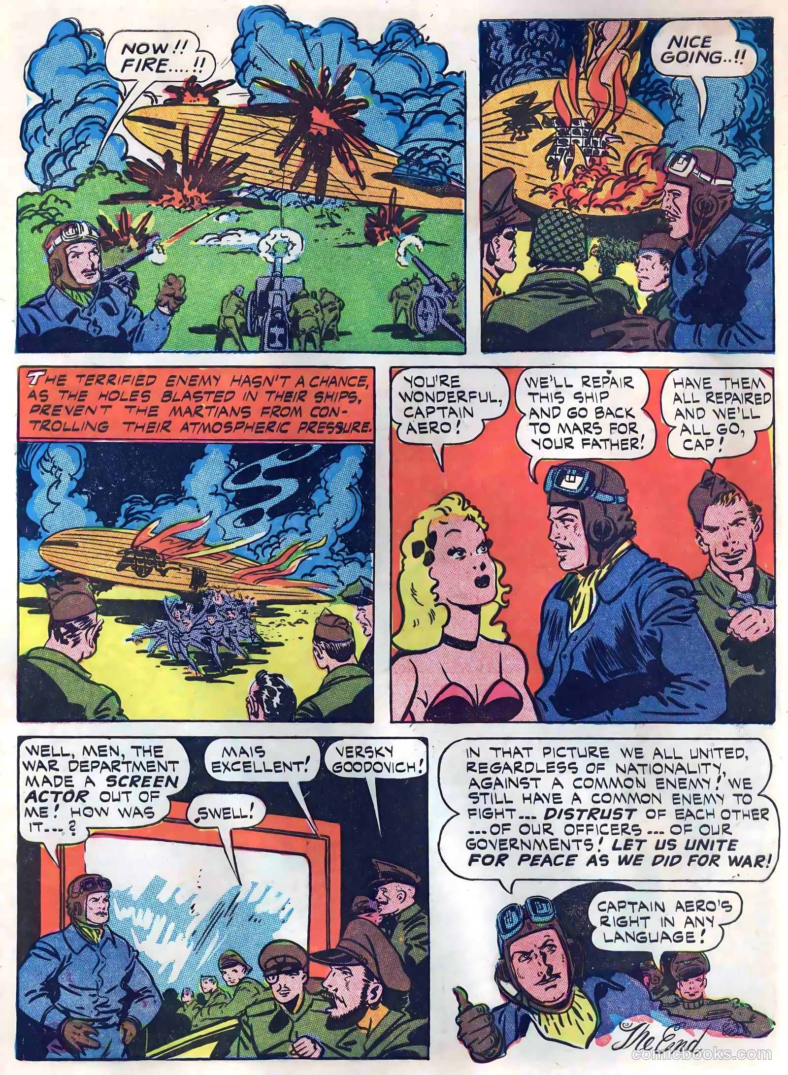 Captain Aero Comics #25 (1946) — page 10 of 52