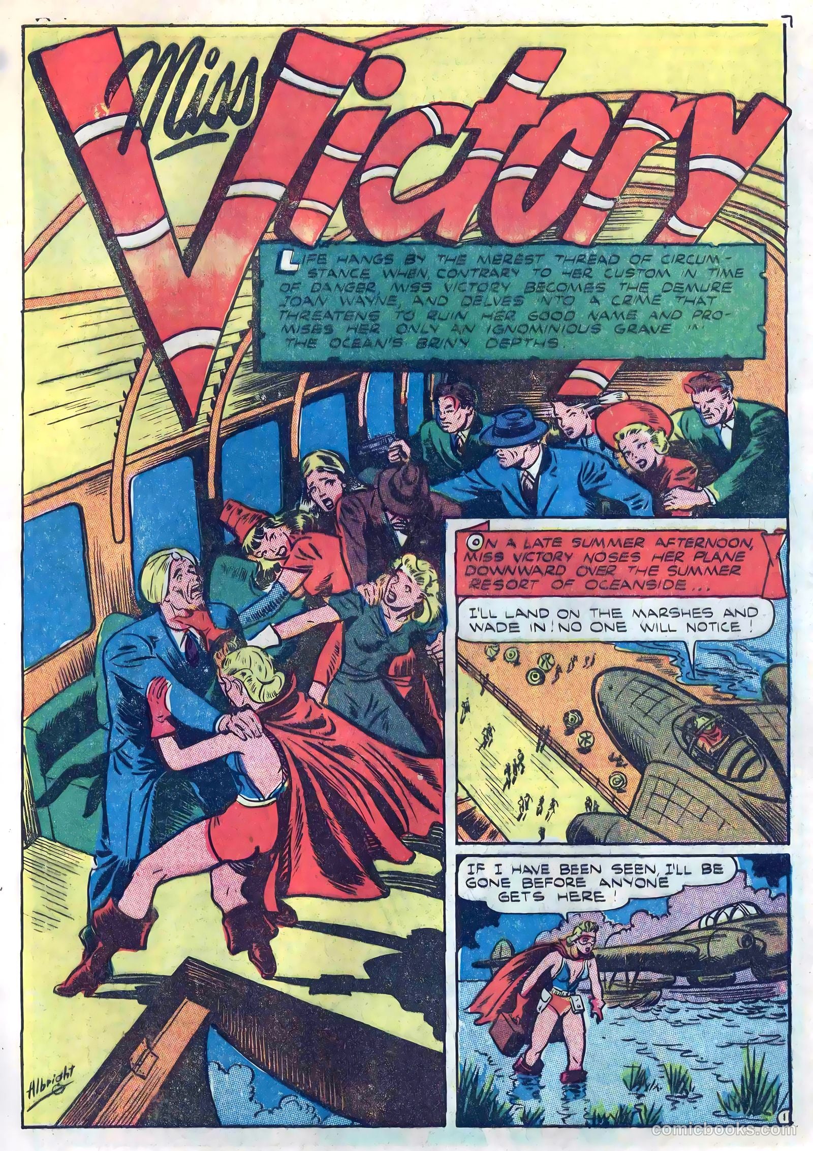 Captain Aero Comics #25 (1946) — page 11 of 52